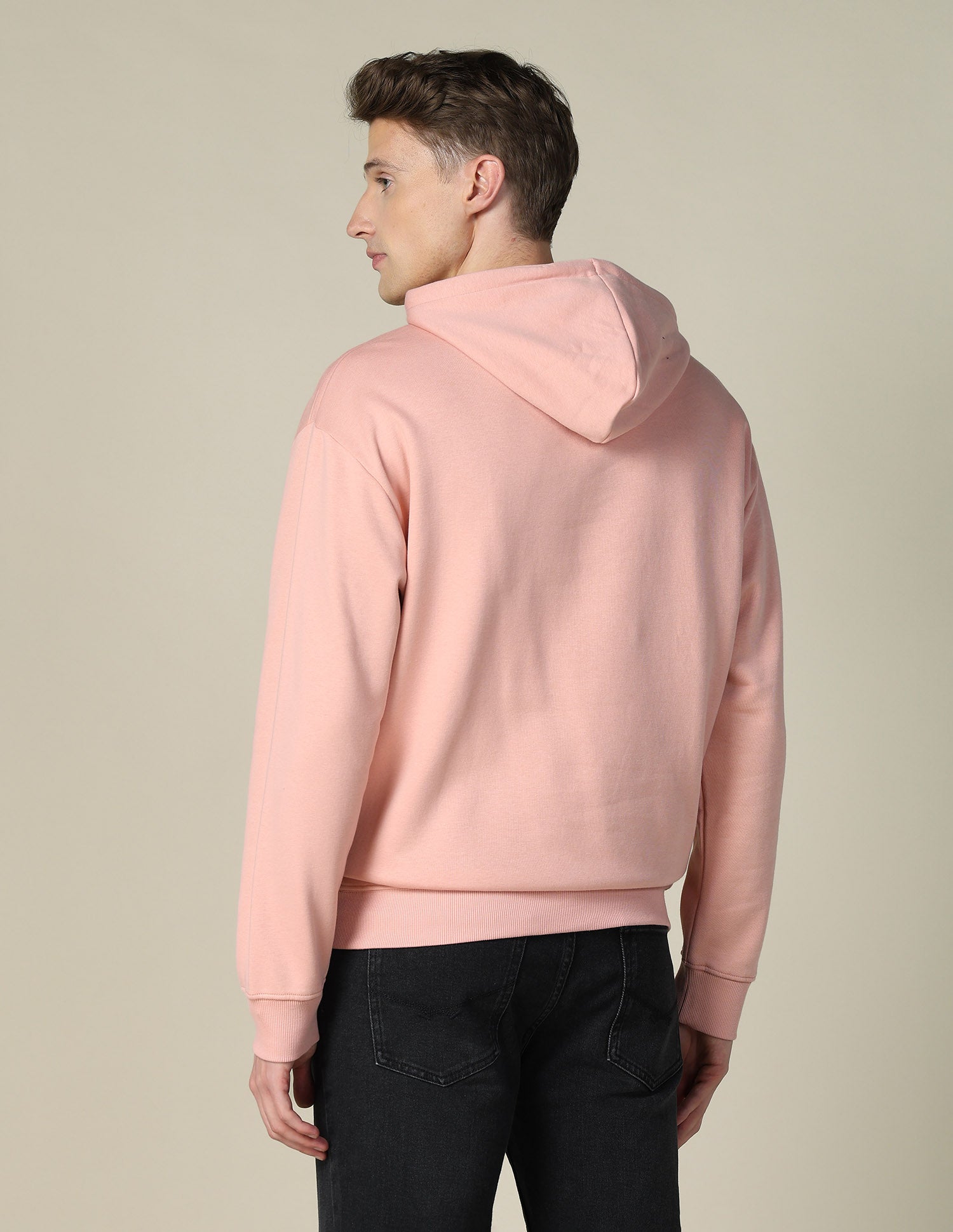 Solid Relaxed Fit Sweatshirt Medium Pink - U.S. POLO ASSN. | Large