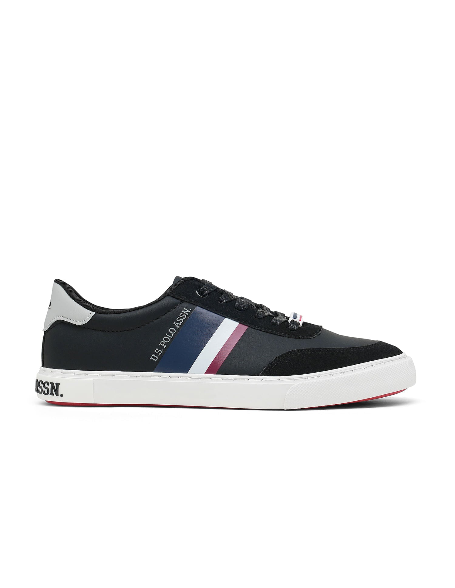 Men Krister 4.0 Colourblocked Sneakers Black - U.S. Polo Assn. India | Large