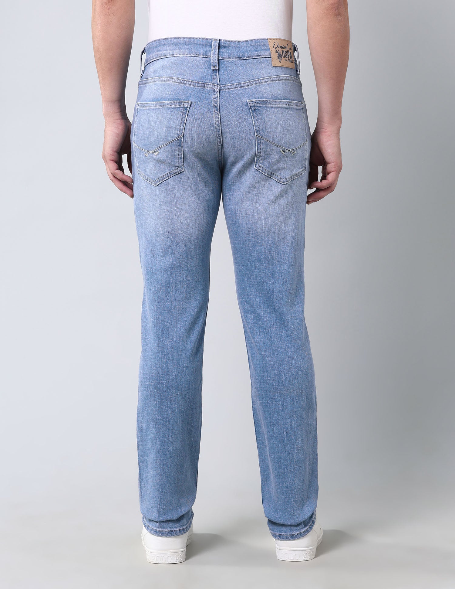 Harold Slim Straight Fit Vintage Jeans Blue - U.S. POLO ASSN. | Large