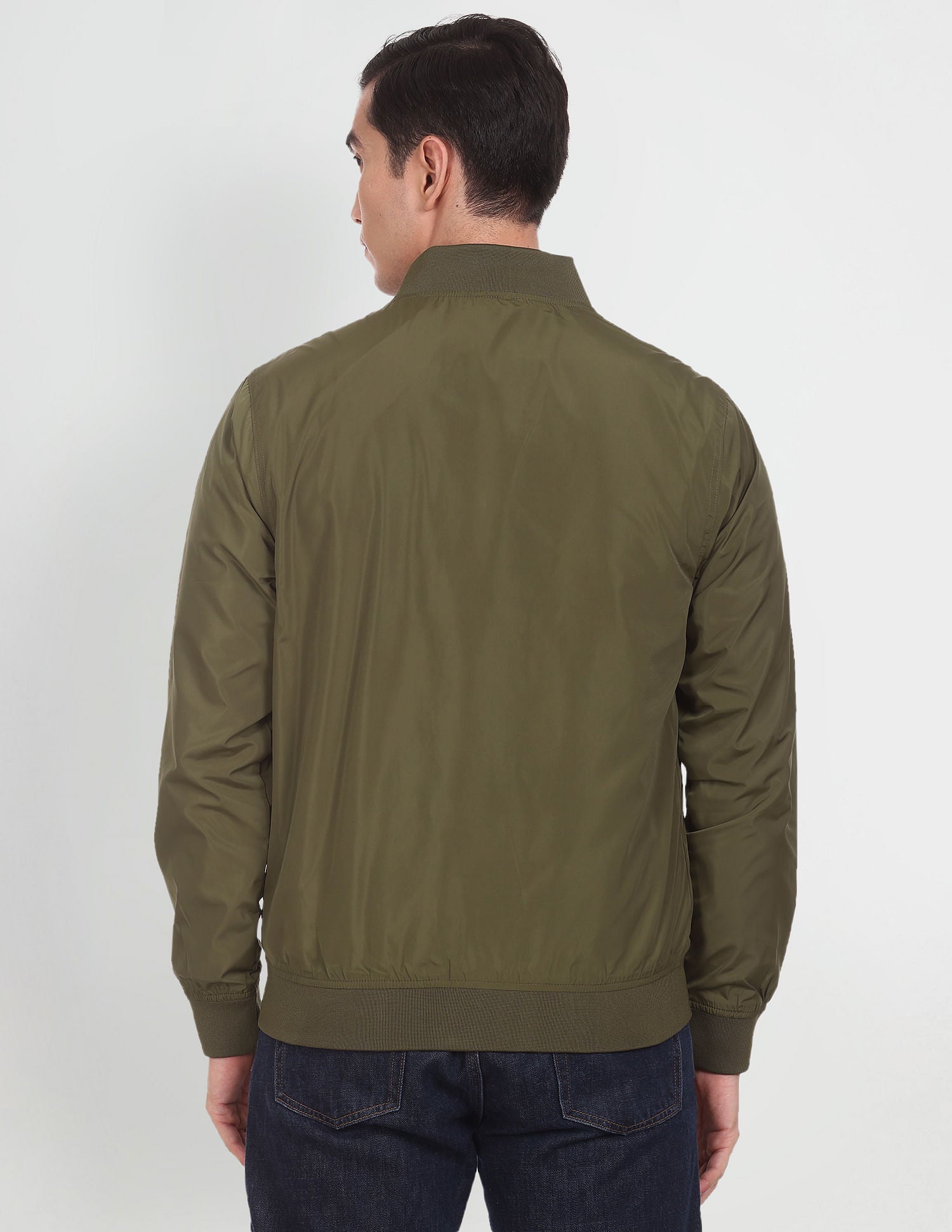 Moncler Etiache Hooded Bomber Jacket Green at CareOfCarl.com