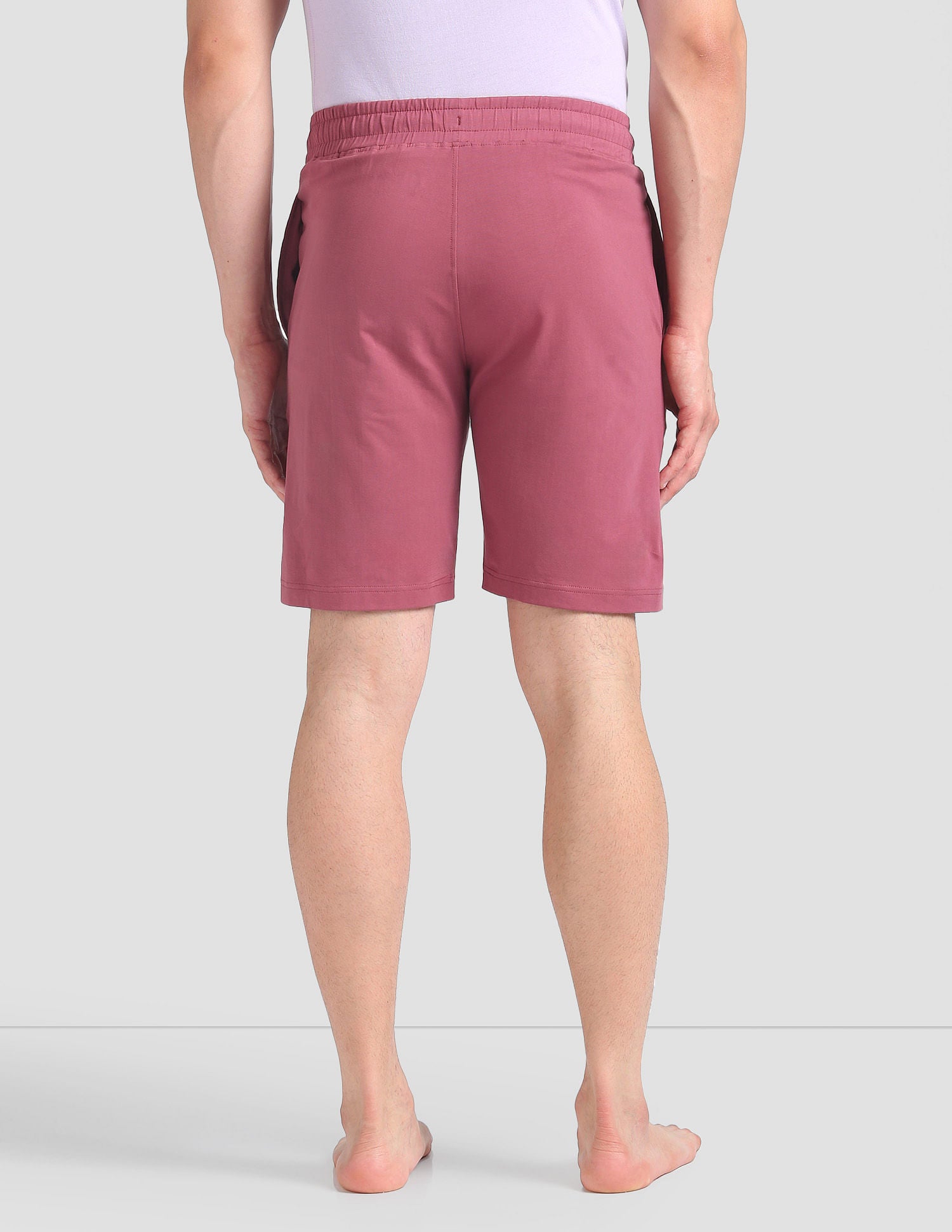 Cotton Stretch OES01 Lounge Shorts - Pack Of 1 Brown Tint - U.S. POLO ASSN. | Large