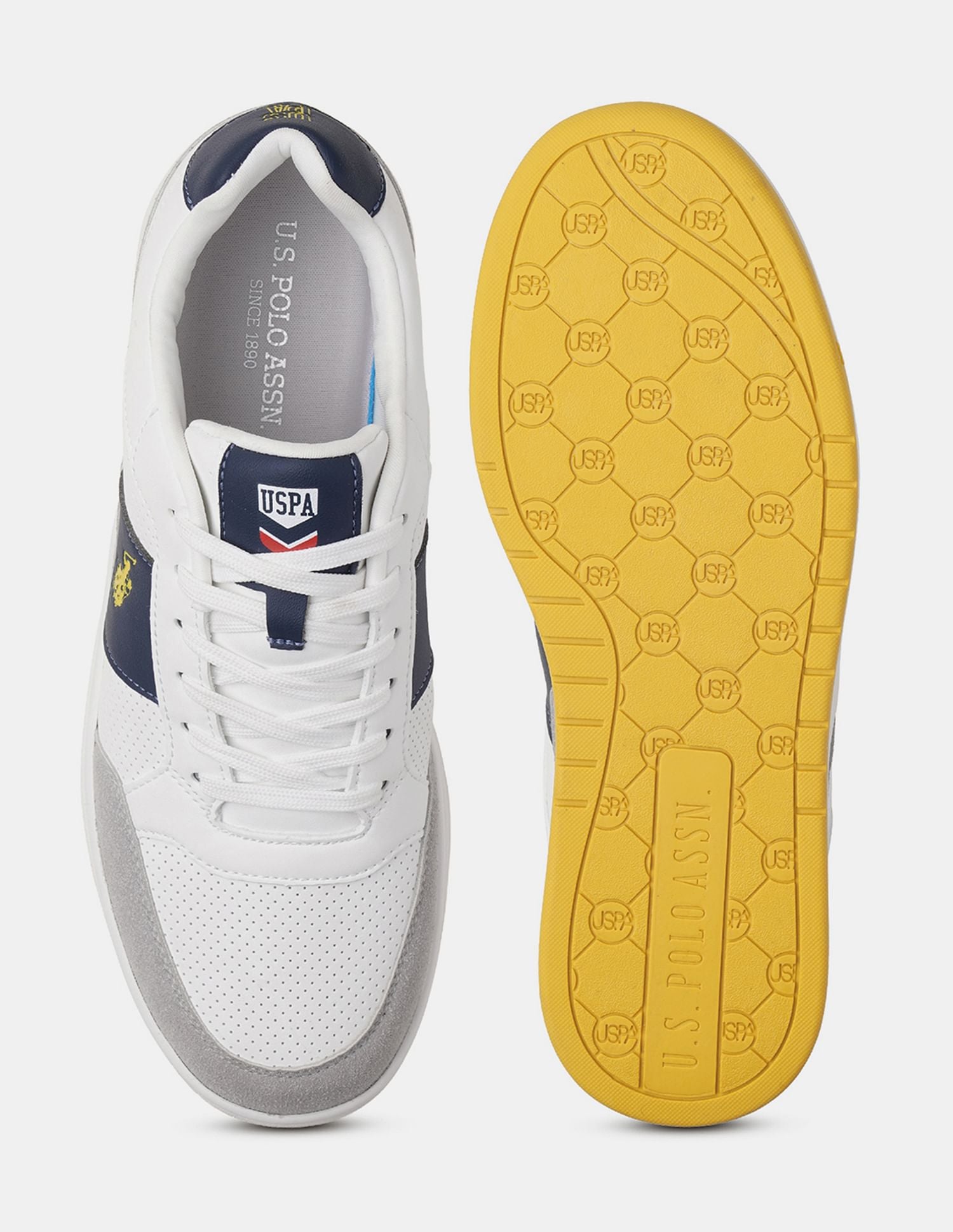 Men Simon Colour Blocked Sneakers Navy - U.S. POLO ASSN. | Large