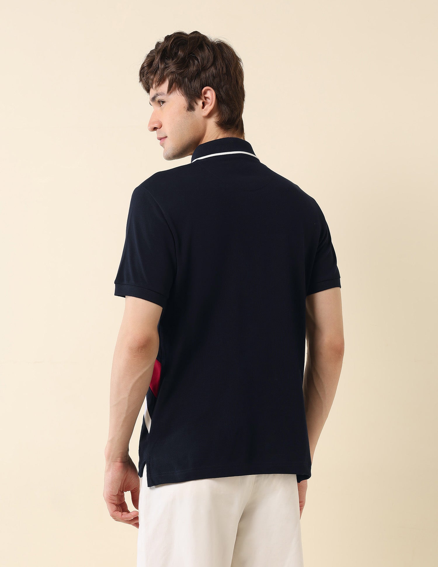Colourblocked Classic Polo Shirt Navy - U.S. POLO ASSN. | Large