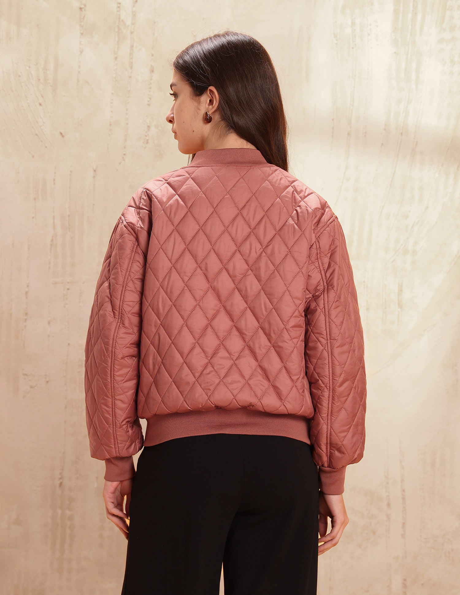 Solid Bomber Jacket Brown - U.S. POLO ASSN. | Large