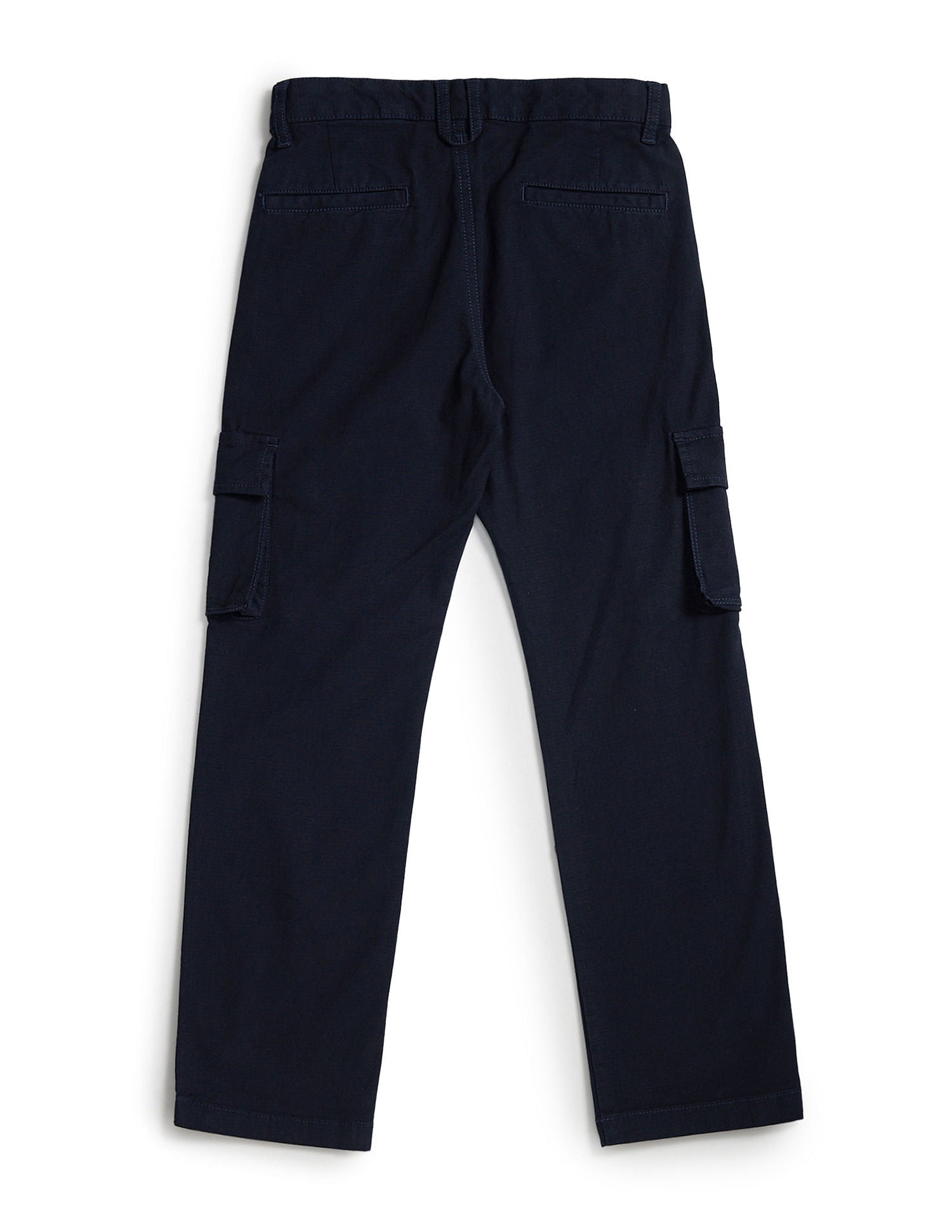 Boys Ribstop Cargo Trousers Navy - U.S. Polo Assn. India | Large