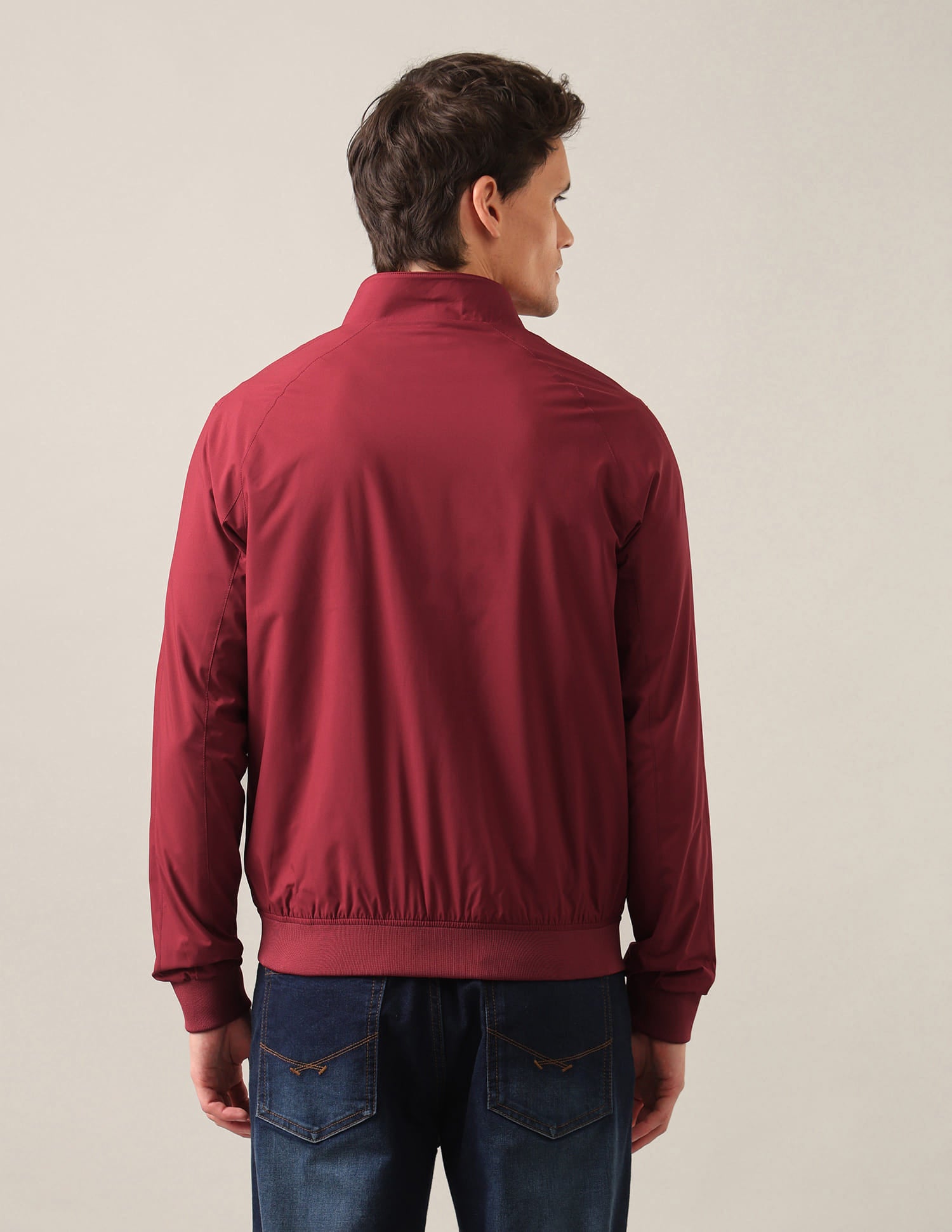 Packable Windcheater Jacket Maroon - U.S. Polo Assn. India | Large