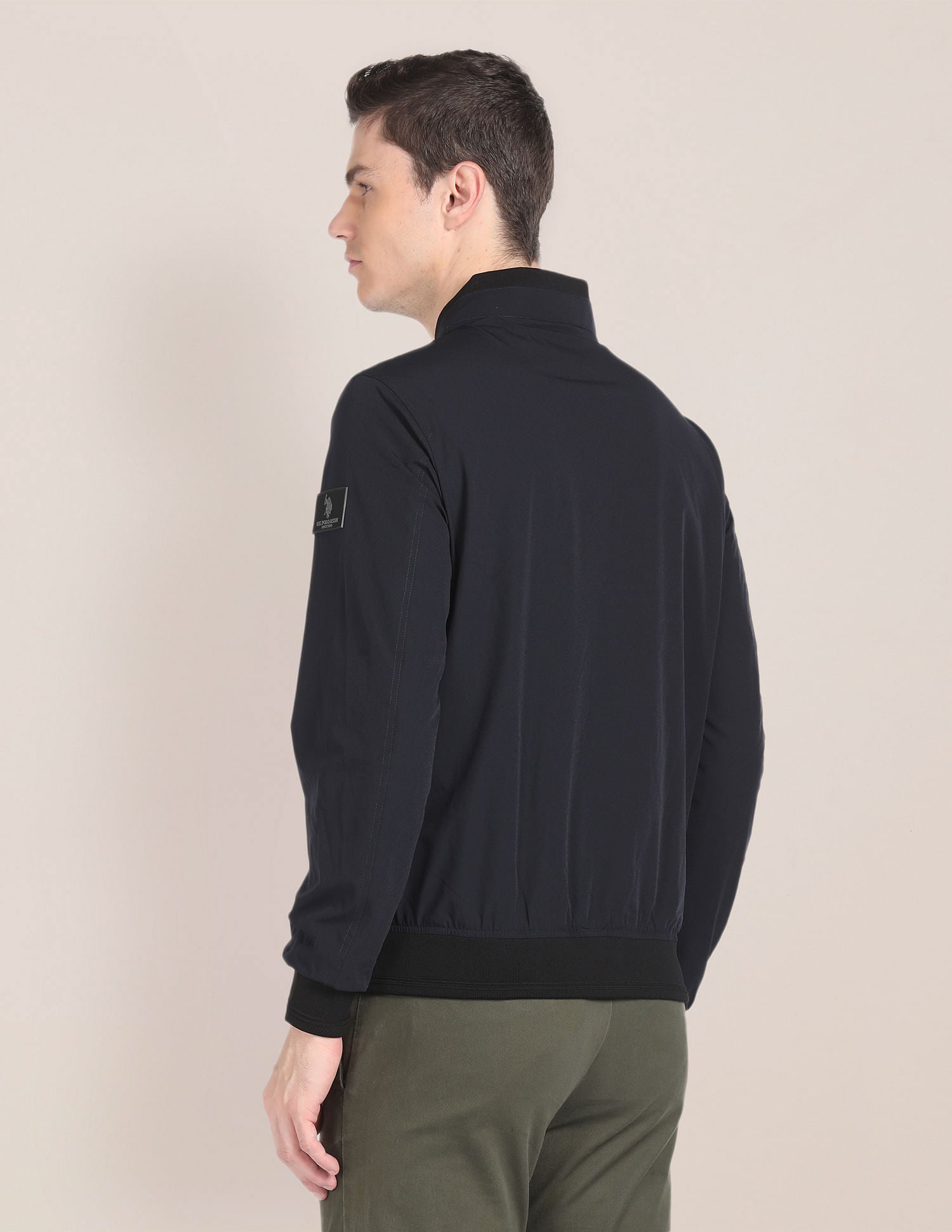 Bomber Windcheater Jacket Navy - U.S. Polo Assn. India | Large