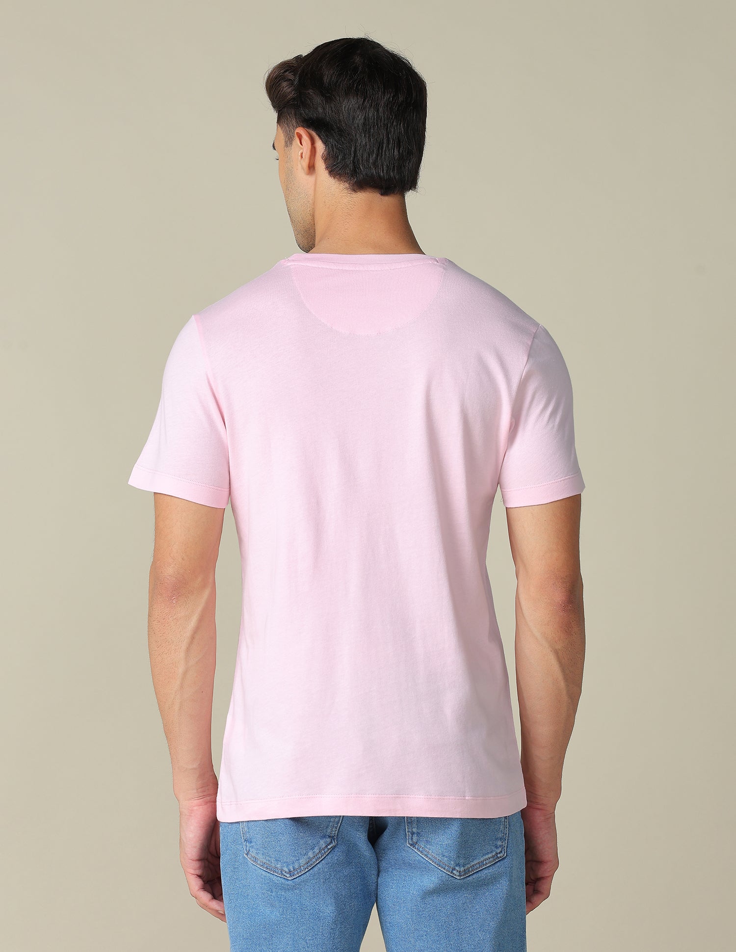 Pure Cotton Regular Fit T Shirt Pink - U.S. POLO ASSN. | Large