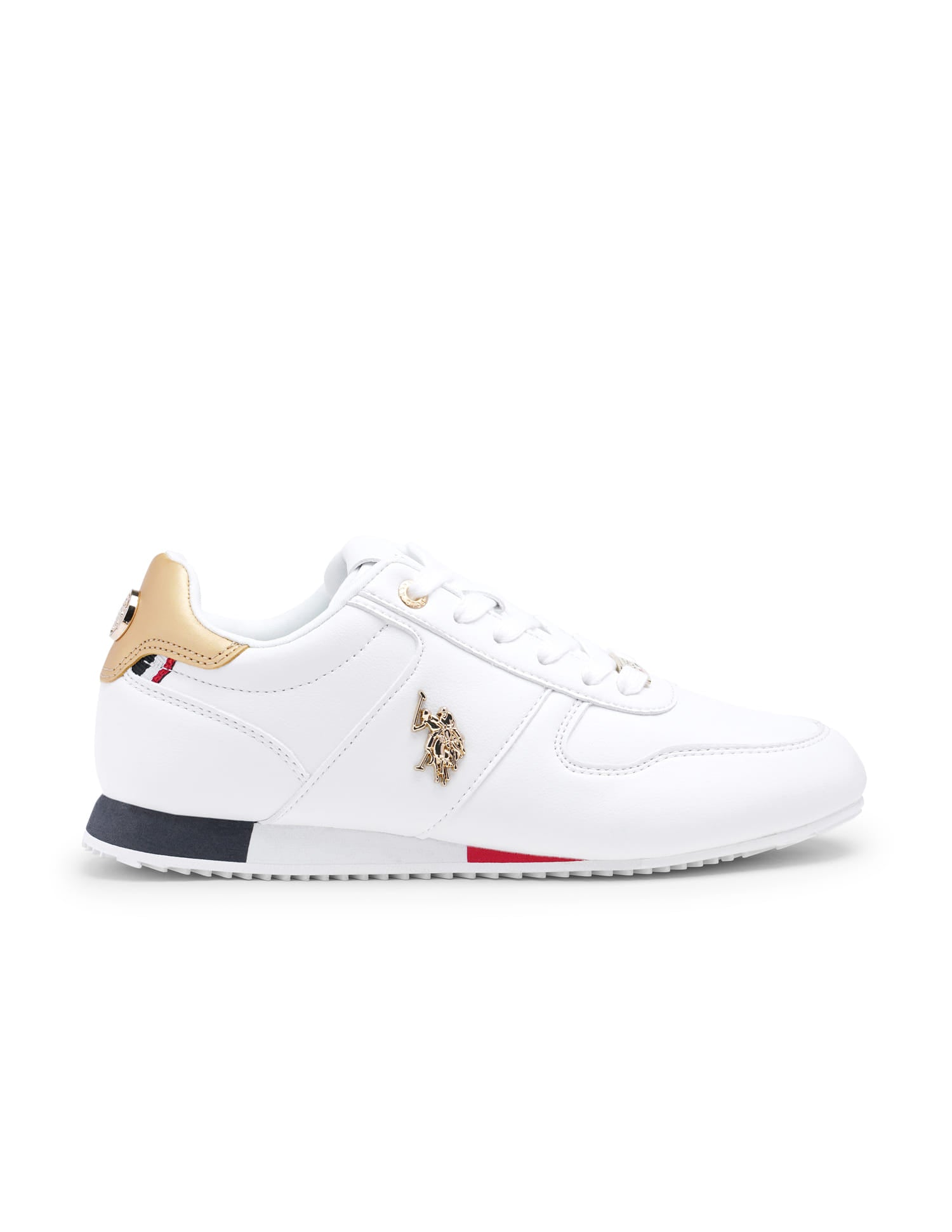 Sorrento Retro Sneakers Shoes White - U.S. Polo Assn. India | Large