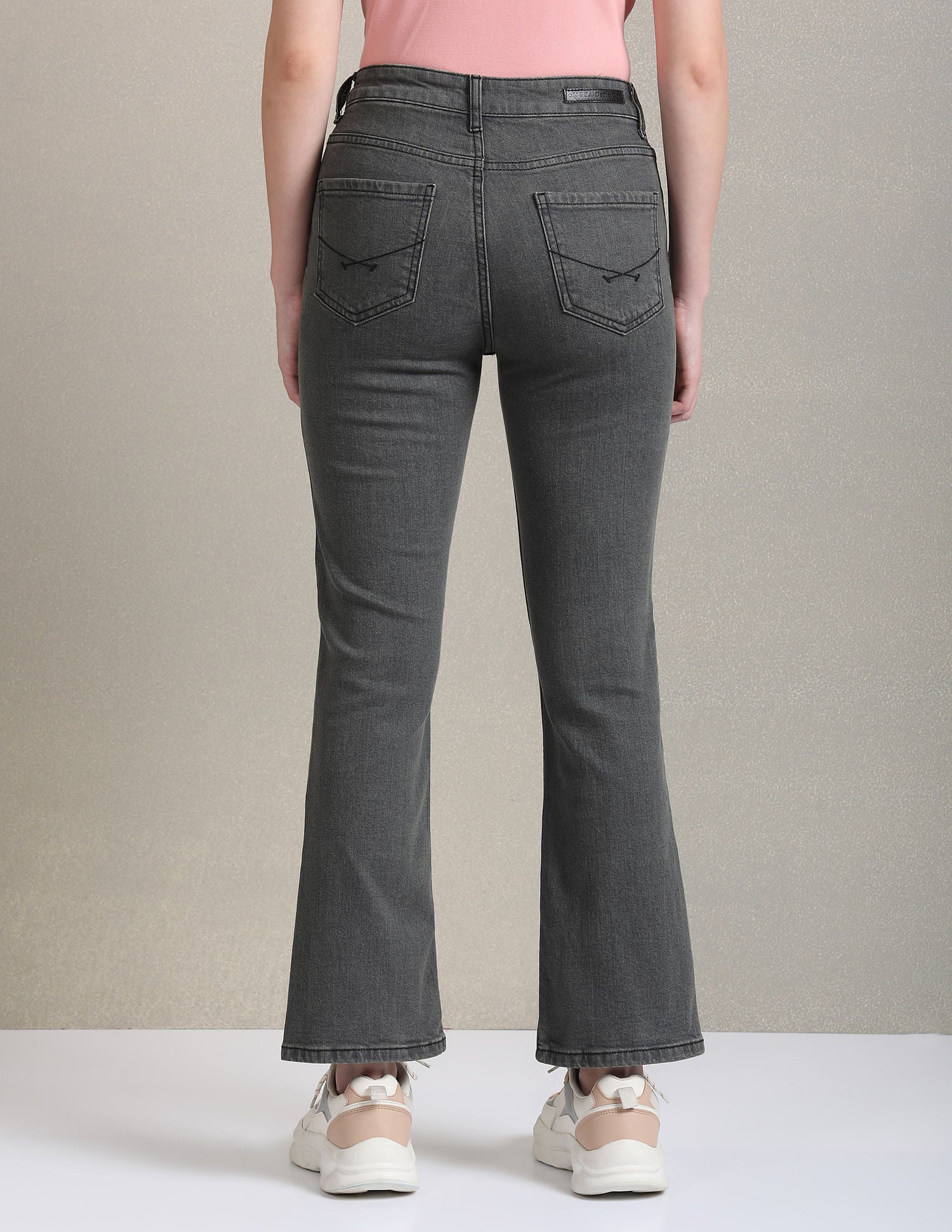 Boot Cut Fit Grey Jeans Grey - U.S. POLO ASSN. | Large