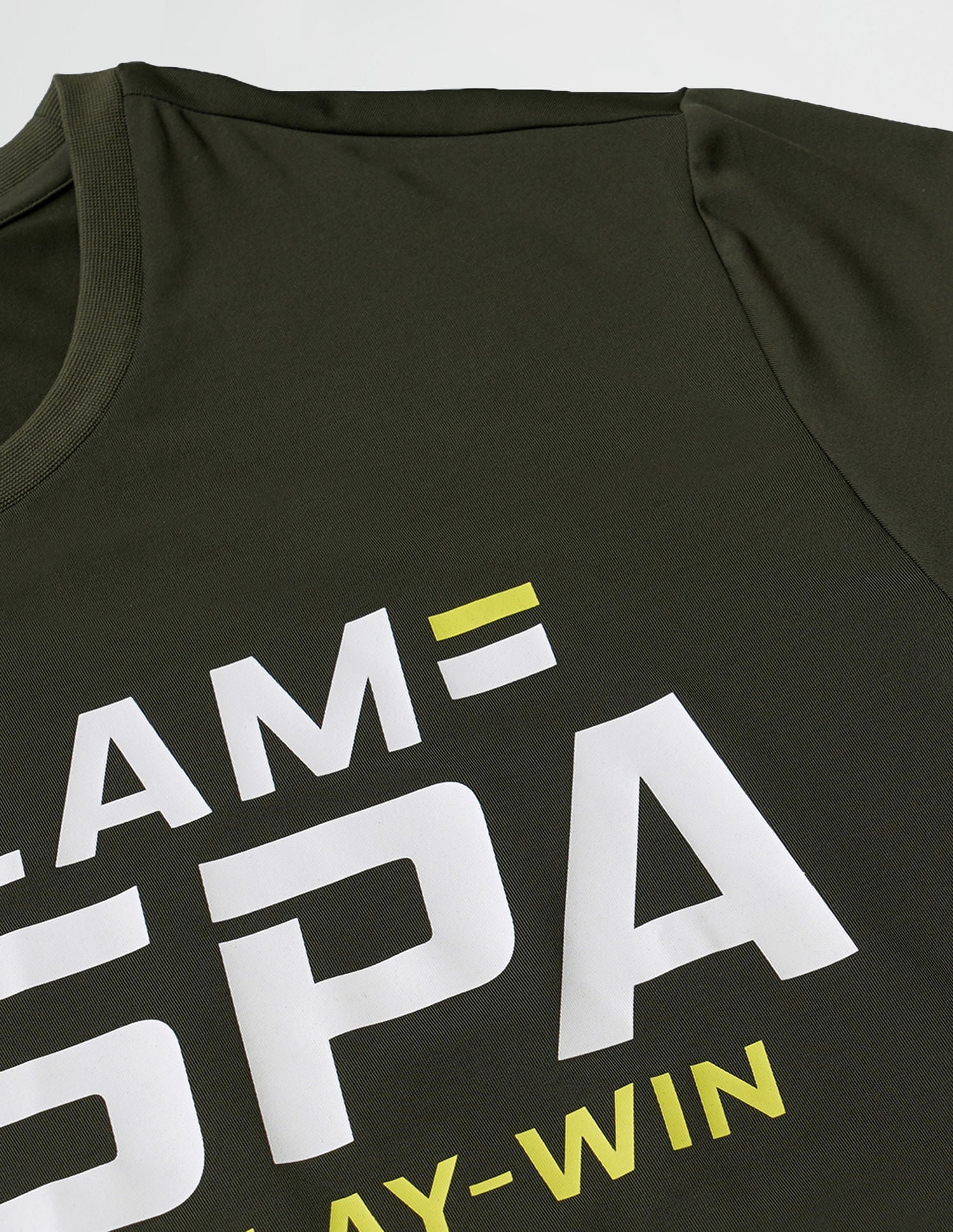 Brand Print Crew Neck I713 Lounge T-Shirt - Pack Of 1 Olive - U.S. POLO ASSN. | Large