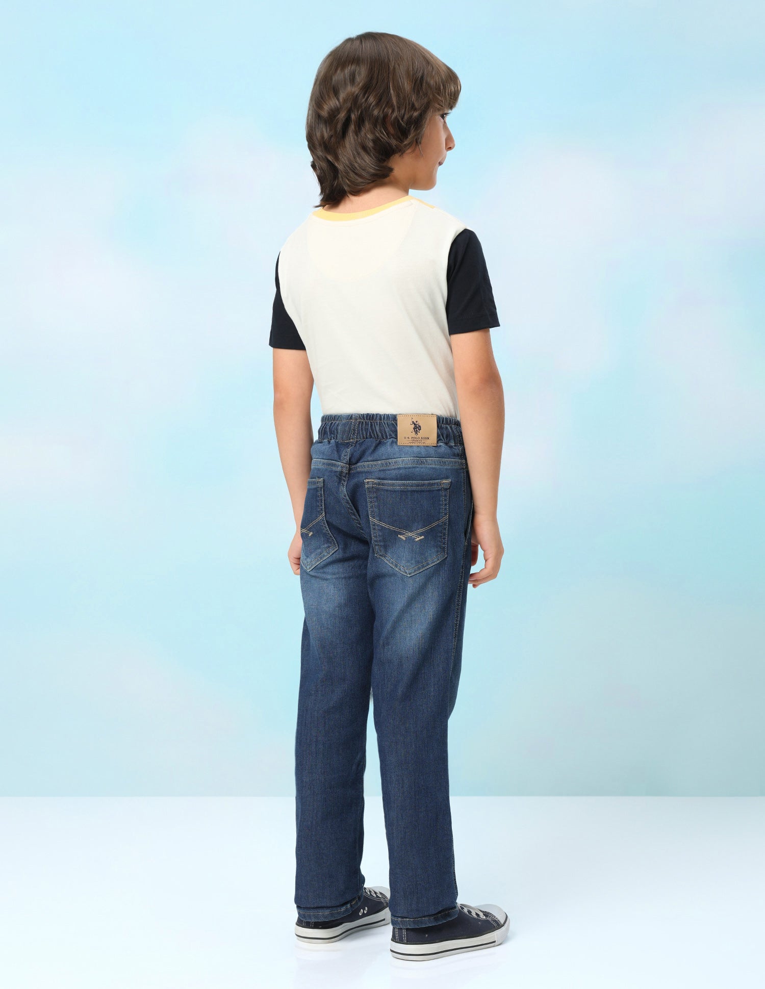 Mid Rise Regular Fit Jeans Indigo - U.S. Polo Assn. India | Large