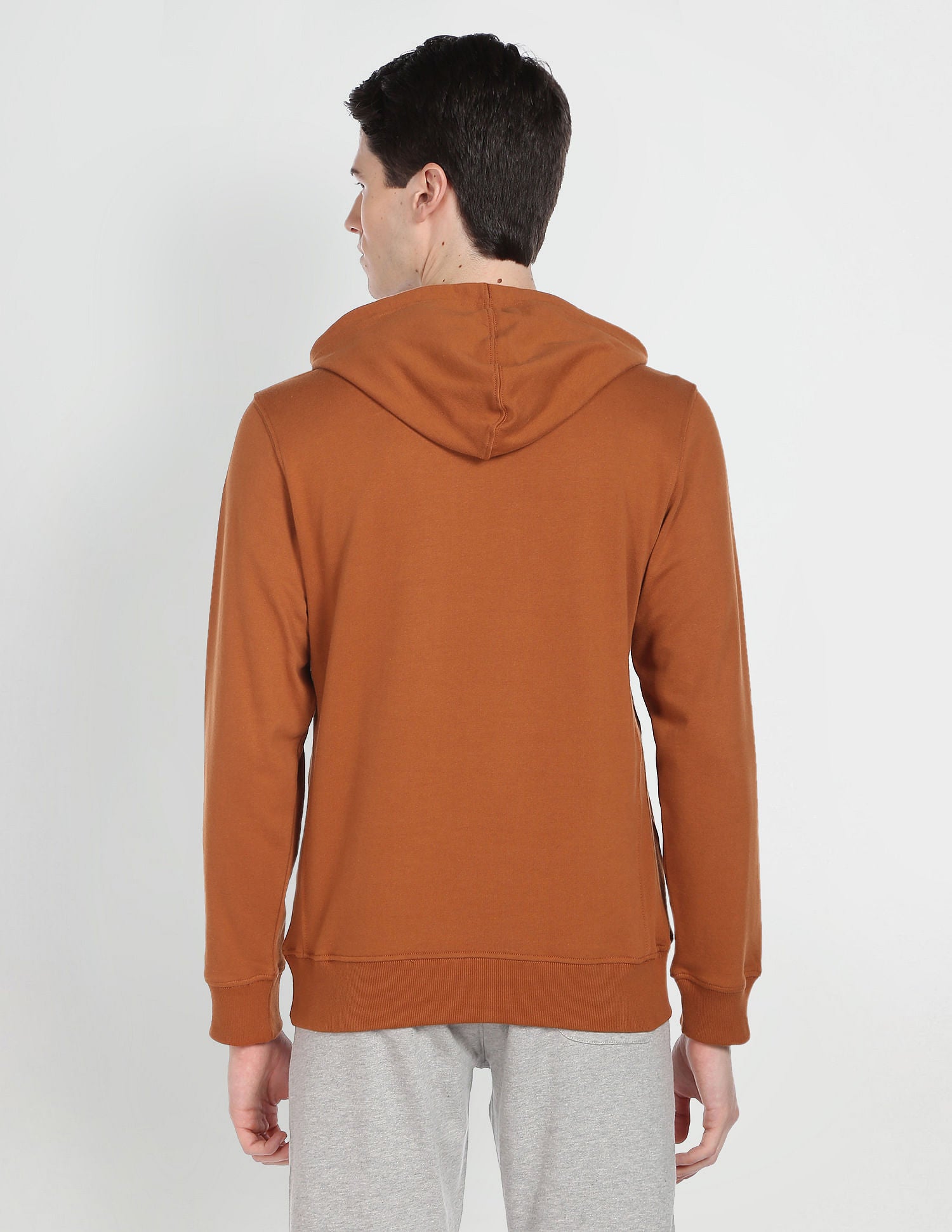 Essential Hooded Sweatshirt Rust - U.S. POLO ASSN. | Large