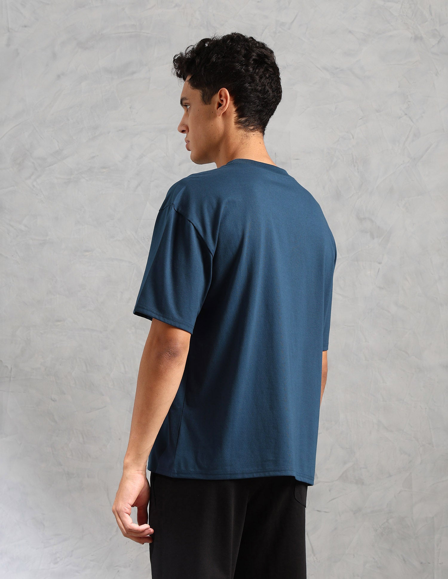 Oversized Fit OEE09 Lounge T-Shirt - Pack Of 1 Deep Lead - U.S. POLO ASSN. | Large