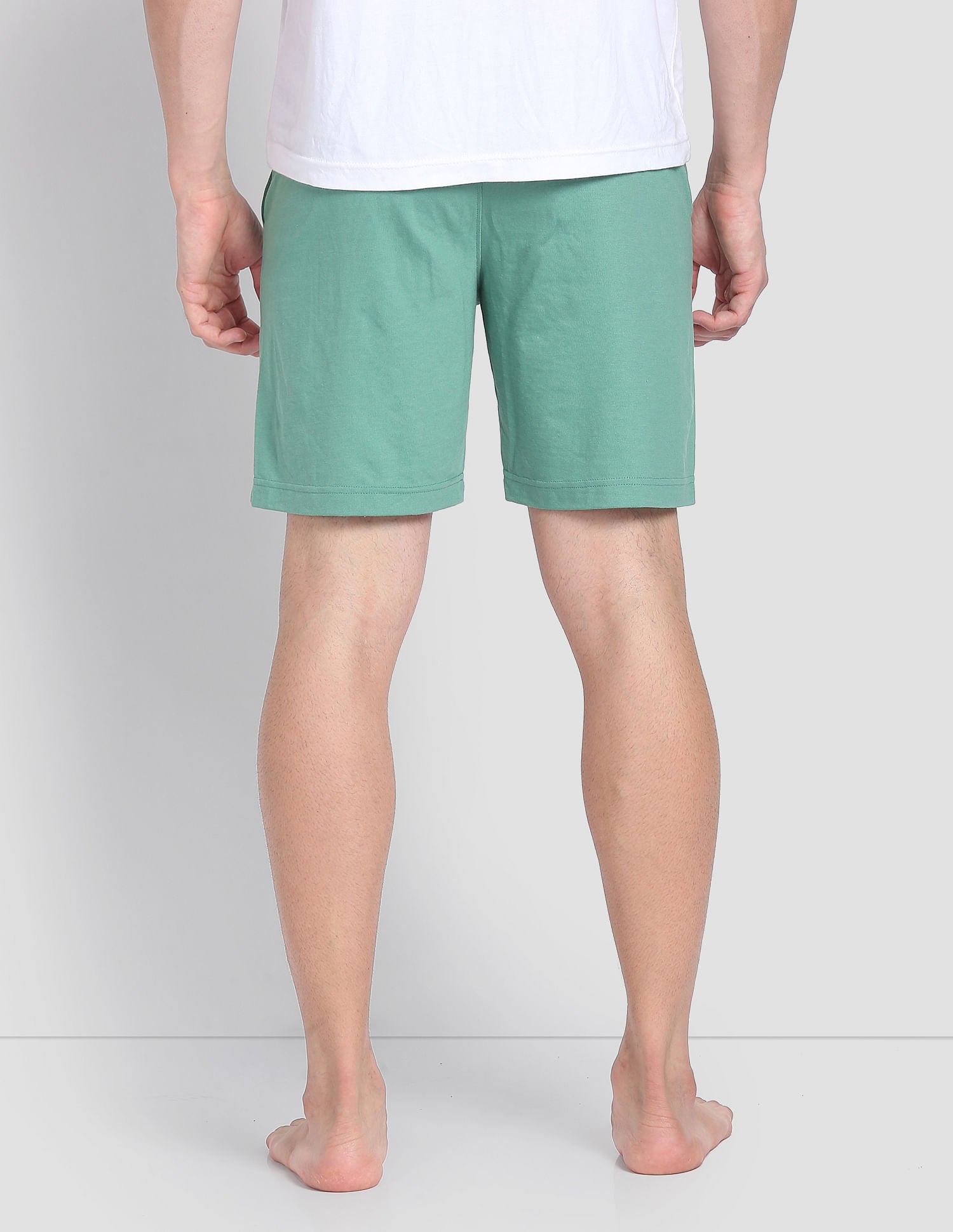 Solid Logo IYBF Knit Shorts - Pack Of 1 Light Green - U.S. POLO ASSN. | Large