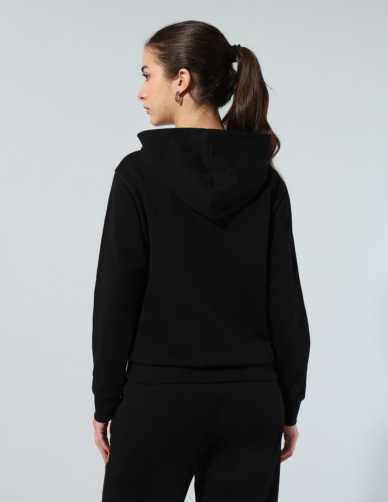 Brand Embroidered Sweatshirt Black - U.S. POLO ASSN. | Large