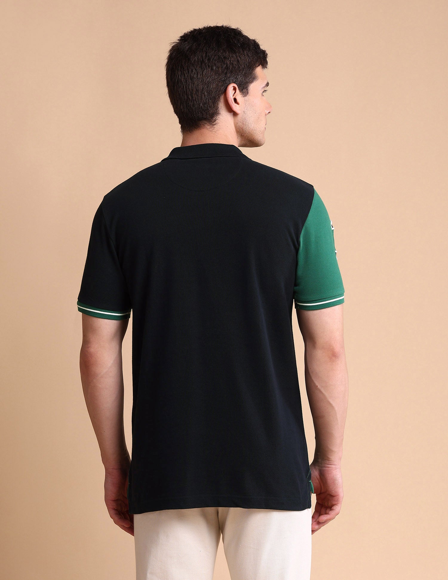 Slim Fit Iconic Number Polo Shirt Green - U.S. POLO ASSN. | Large