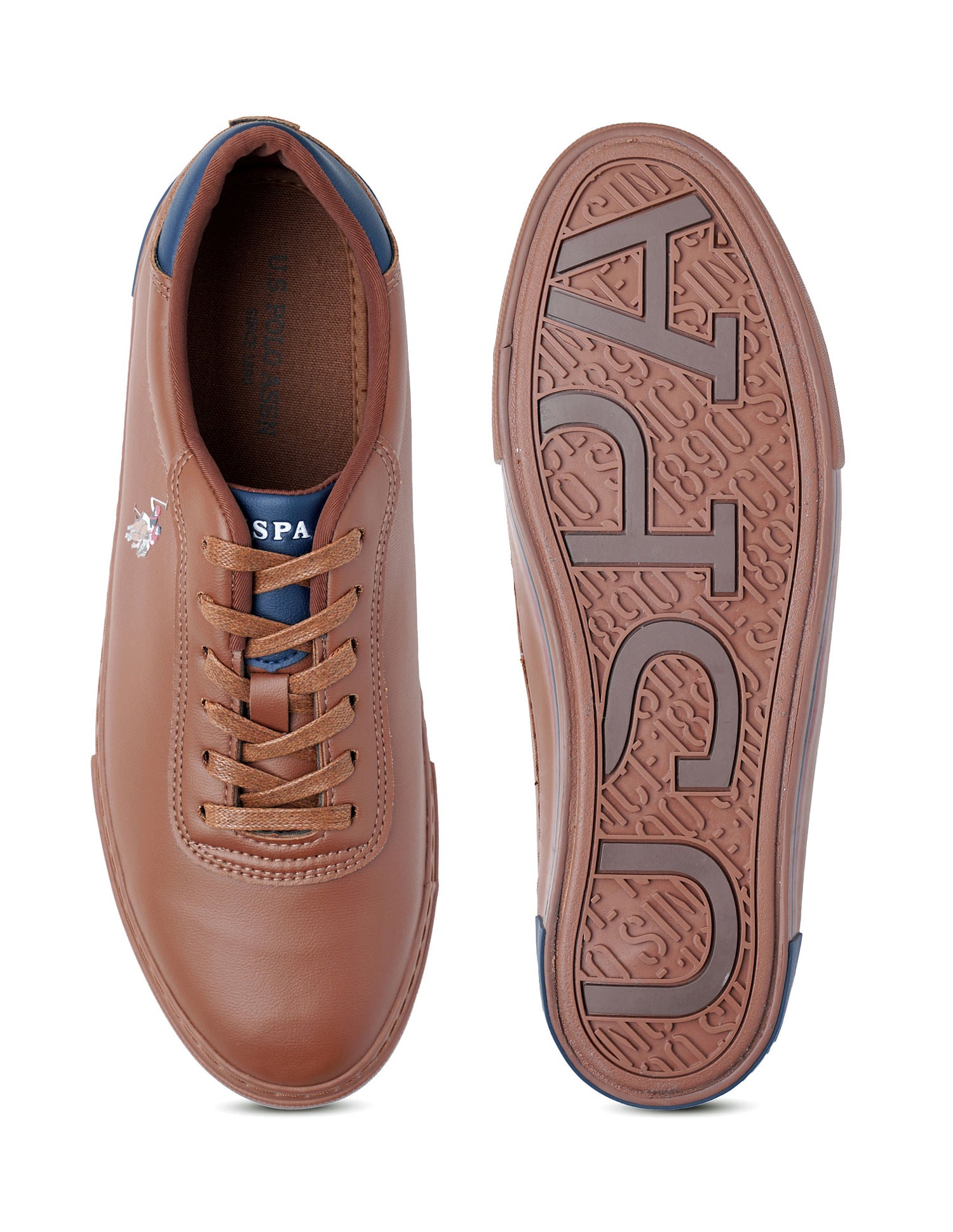 Men Logo Moore 3.0 Sneakers Tan - U.S. POLO ASSN. | Large