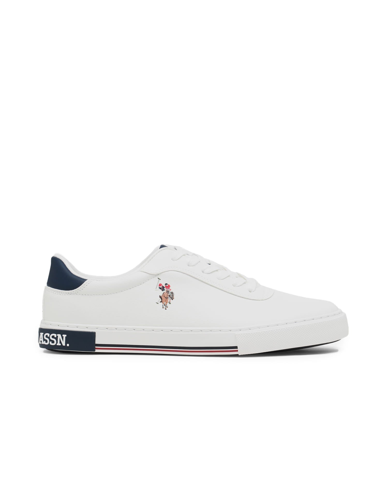 Men Solid Moore 6.0 Sneakers Off White - U.S. Polo Assn. India | Large
