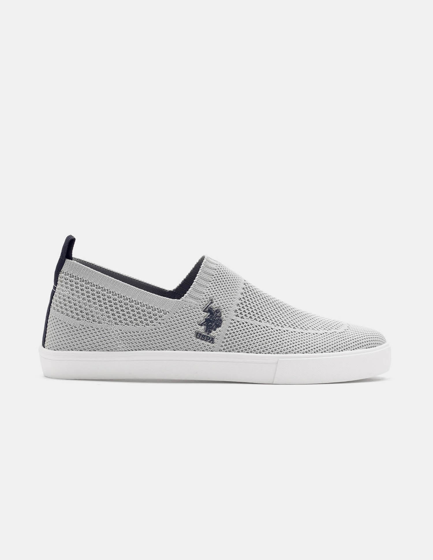 Men Octavia 3.0 Slip On Sneakers Grey - U.S. Polo Assn. India | Large