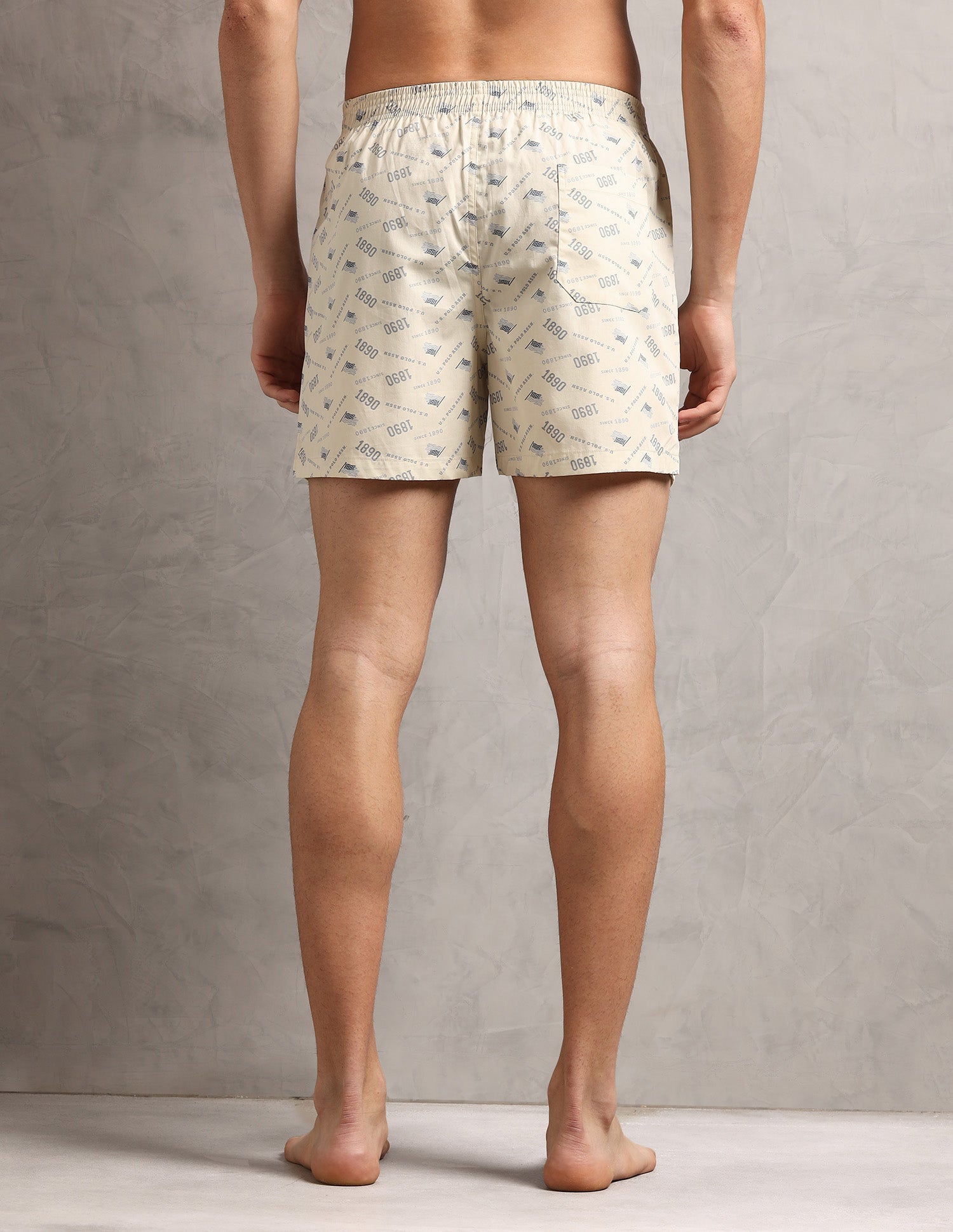 Pure Cotton Printed I657-PR Boxers - Pack Of 1 Tofu Flag - U.S. Polo Assn. India | Large