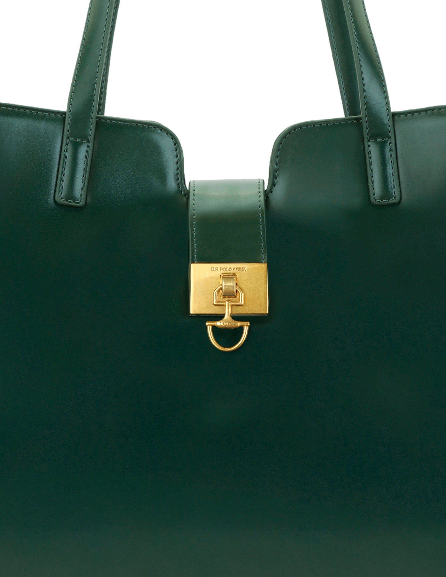 Women Addison Tote Bag Green - U.S. POLO ASSN. | Large