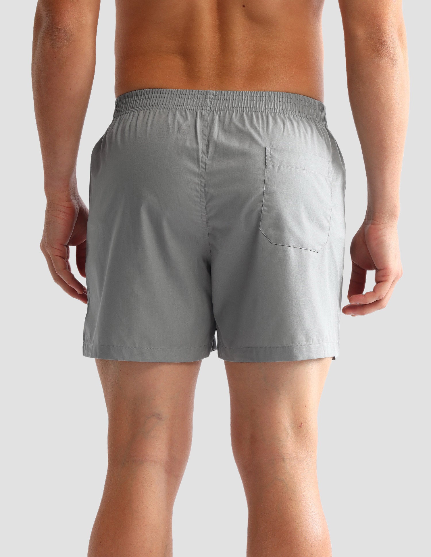 Solid Cotton OEX07 Boxers - Pack Of 1 Neutral Grey - U.S. POLO ASSN. | Large