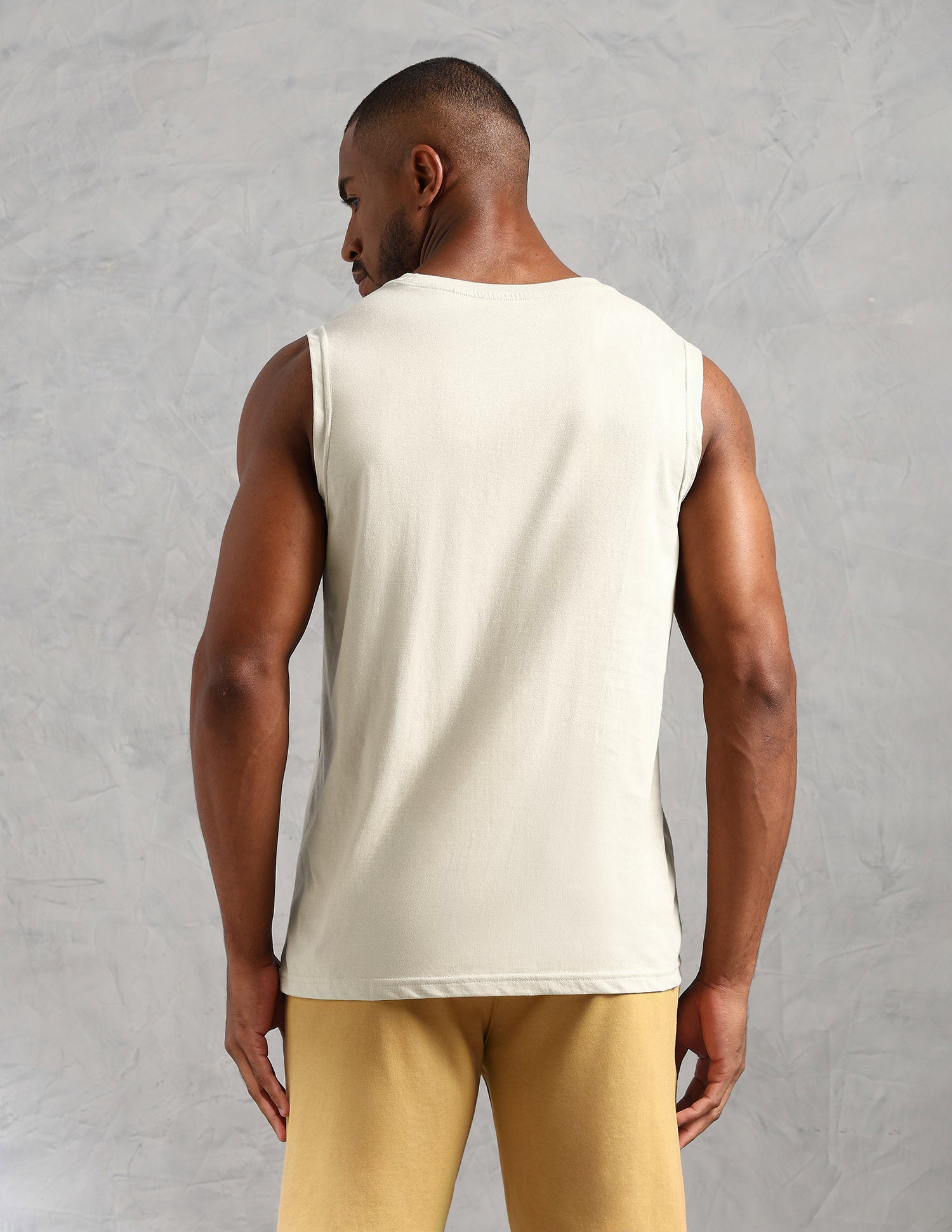 Brand Print Comfort Fit OEV06 Vest - Pack Of 1 Light Beige Ref - U.S. POLO ASSN. | Large