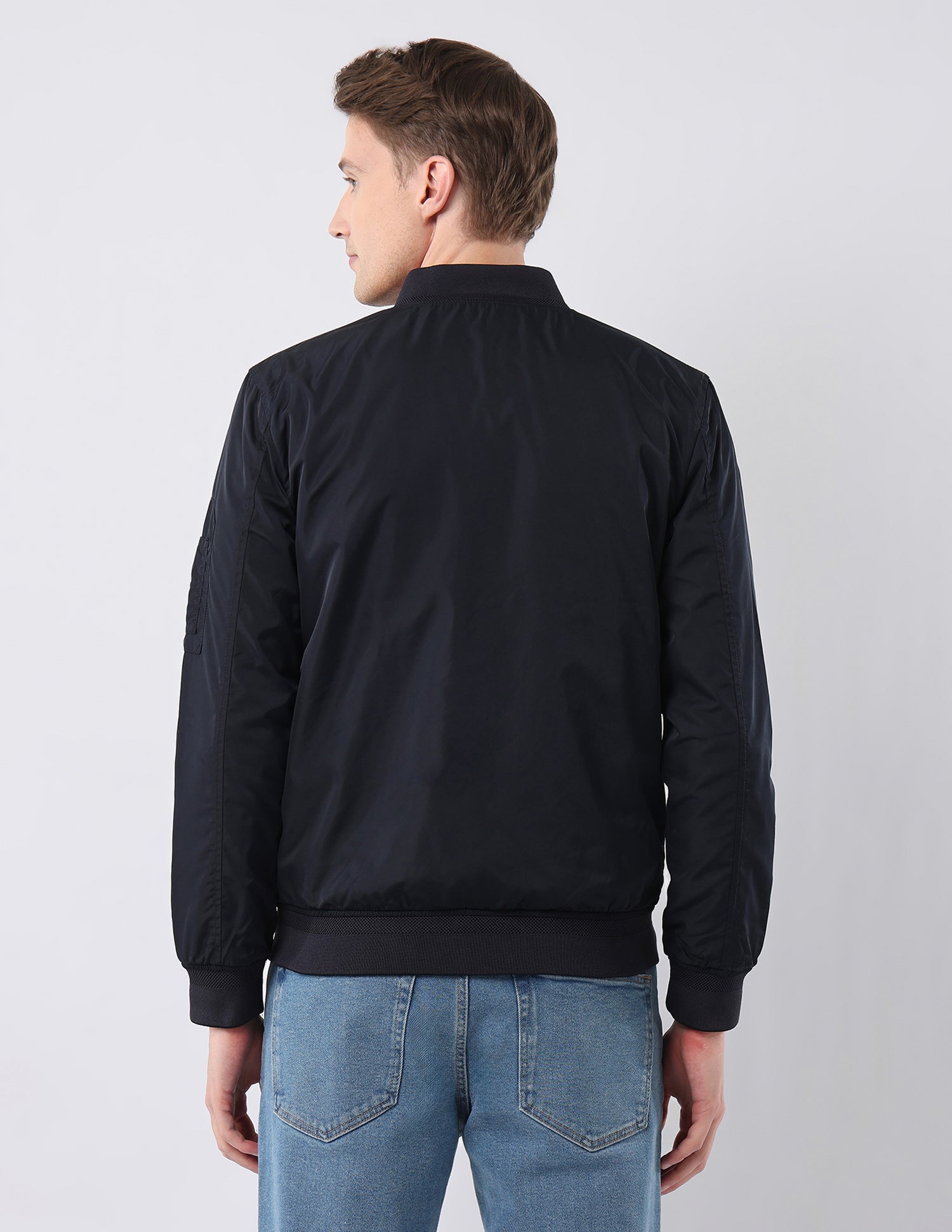 Solid Reversible Jacket Navy - U.S. Polo Assn. India | Large