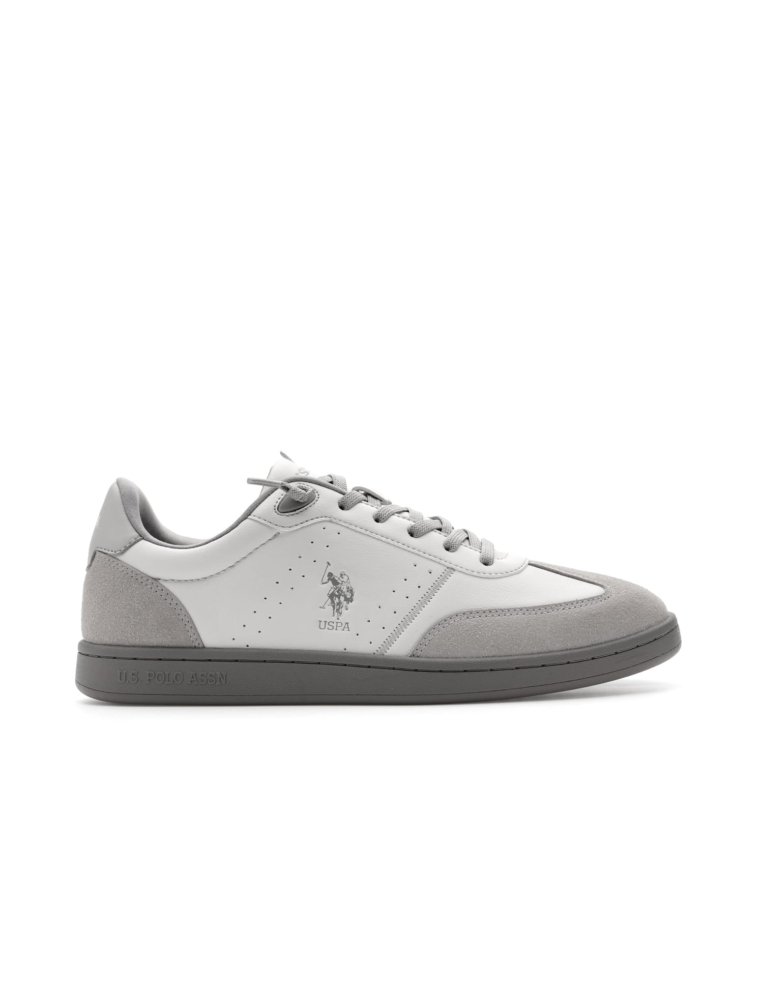 Men Cenik Colourblocked Sneakers Grey - U.S. Polo Assn. India | Large