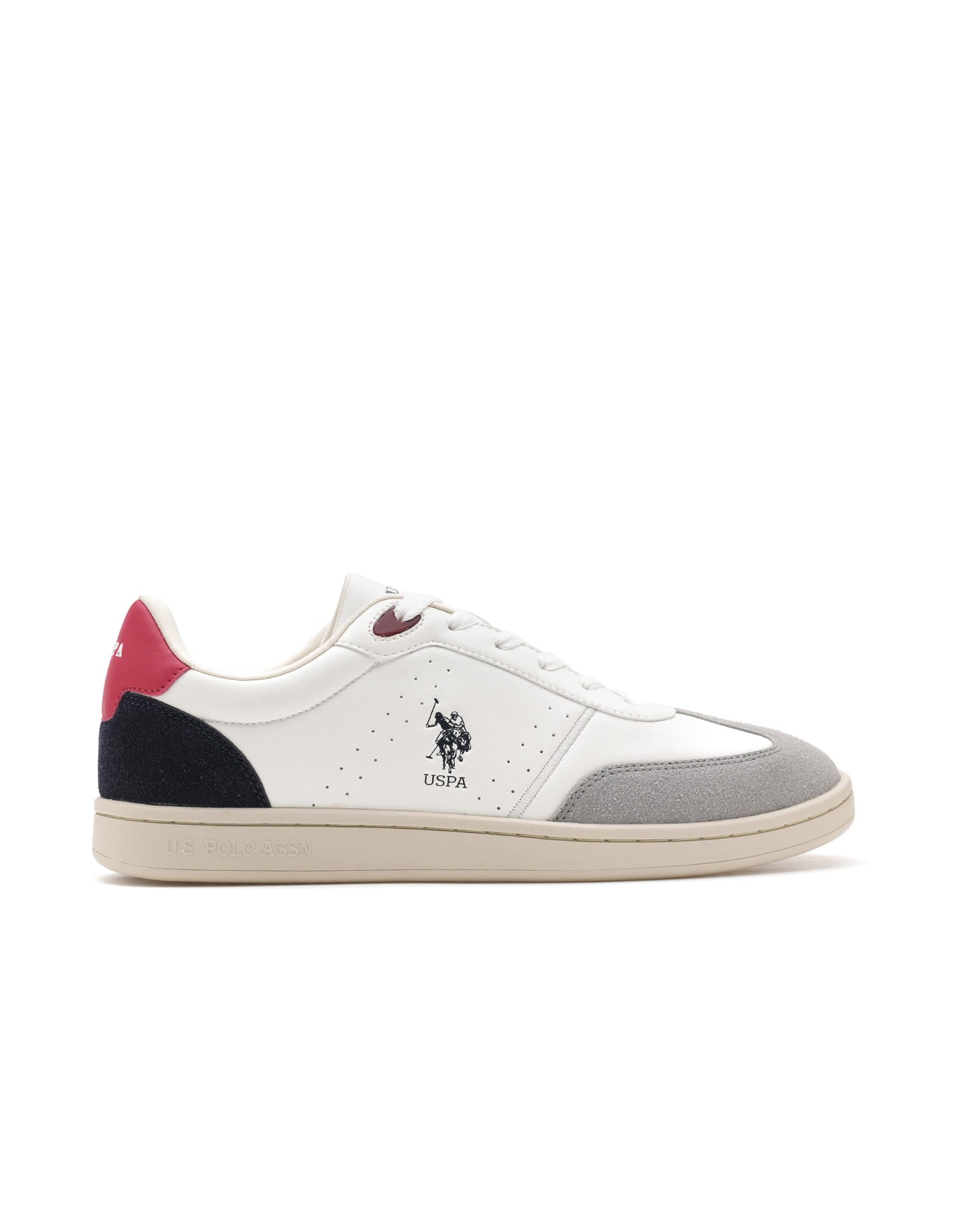 Men Cenik Suede Colourblocked Sneakers Multi-colour - U.S. Polo Assn. India | Large