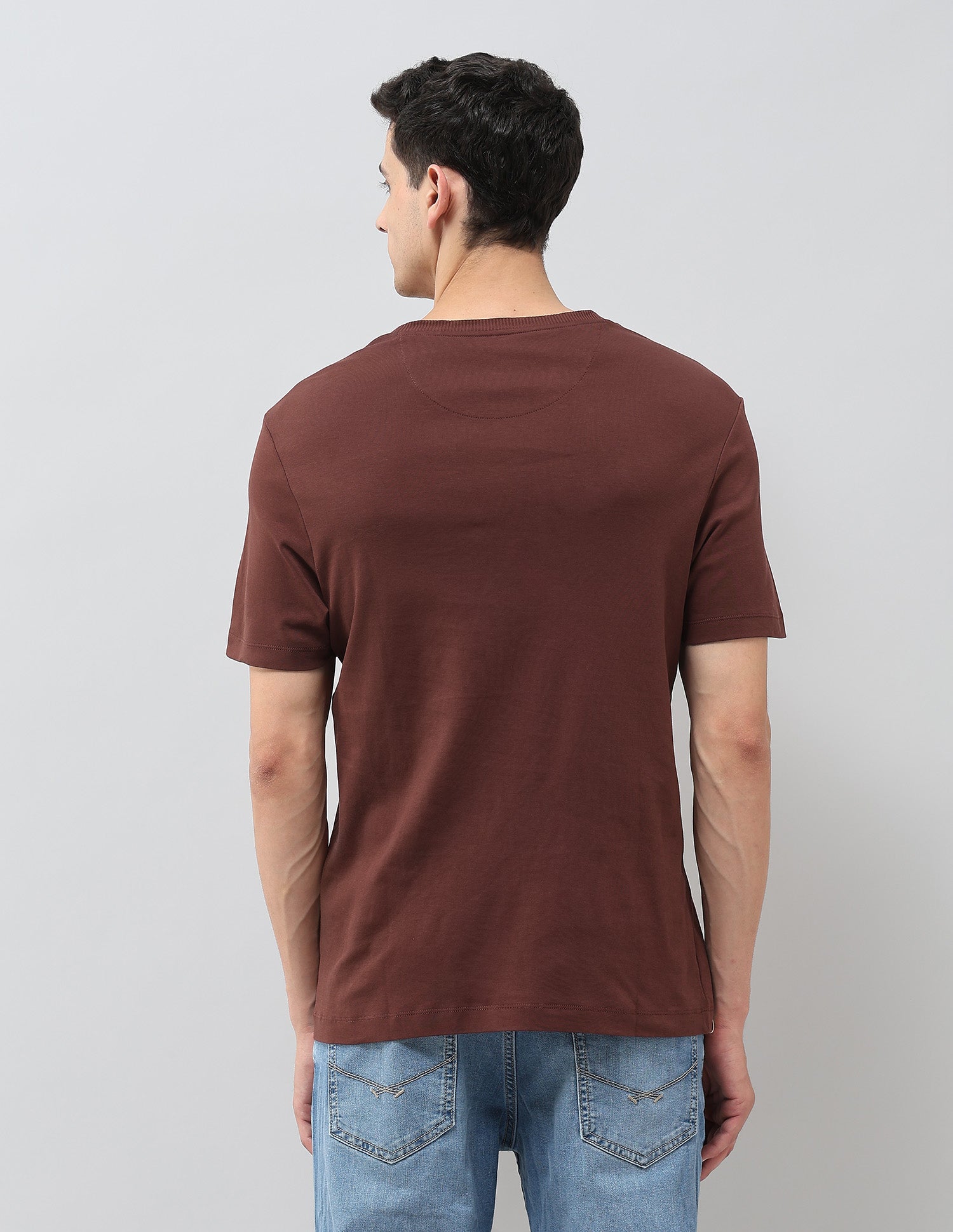 Monochrome Brand Embroidered T-Shirt Rust - U.S. POLO ASSN. | Large