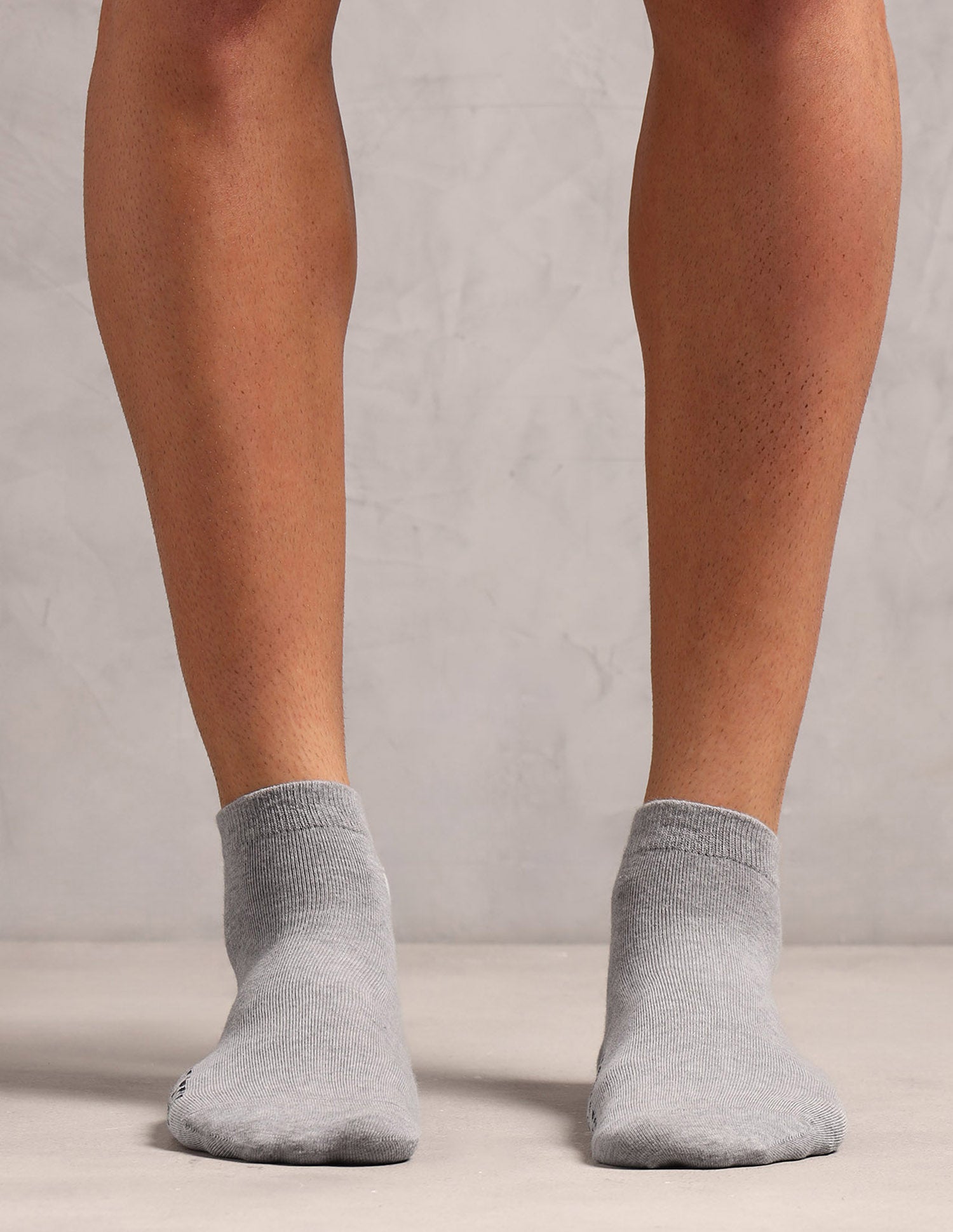 Ankle Length Stretch ES011 Socks - Pack Of 3 Navy, Navy, Light Grey Mel - U.S. Polo Assn. India | Large