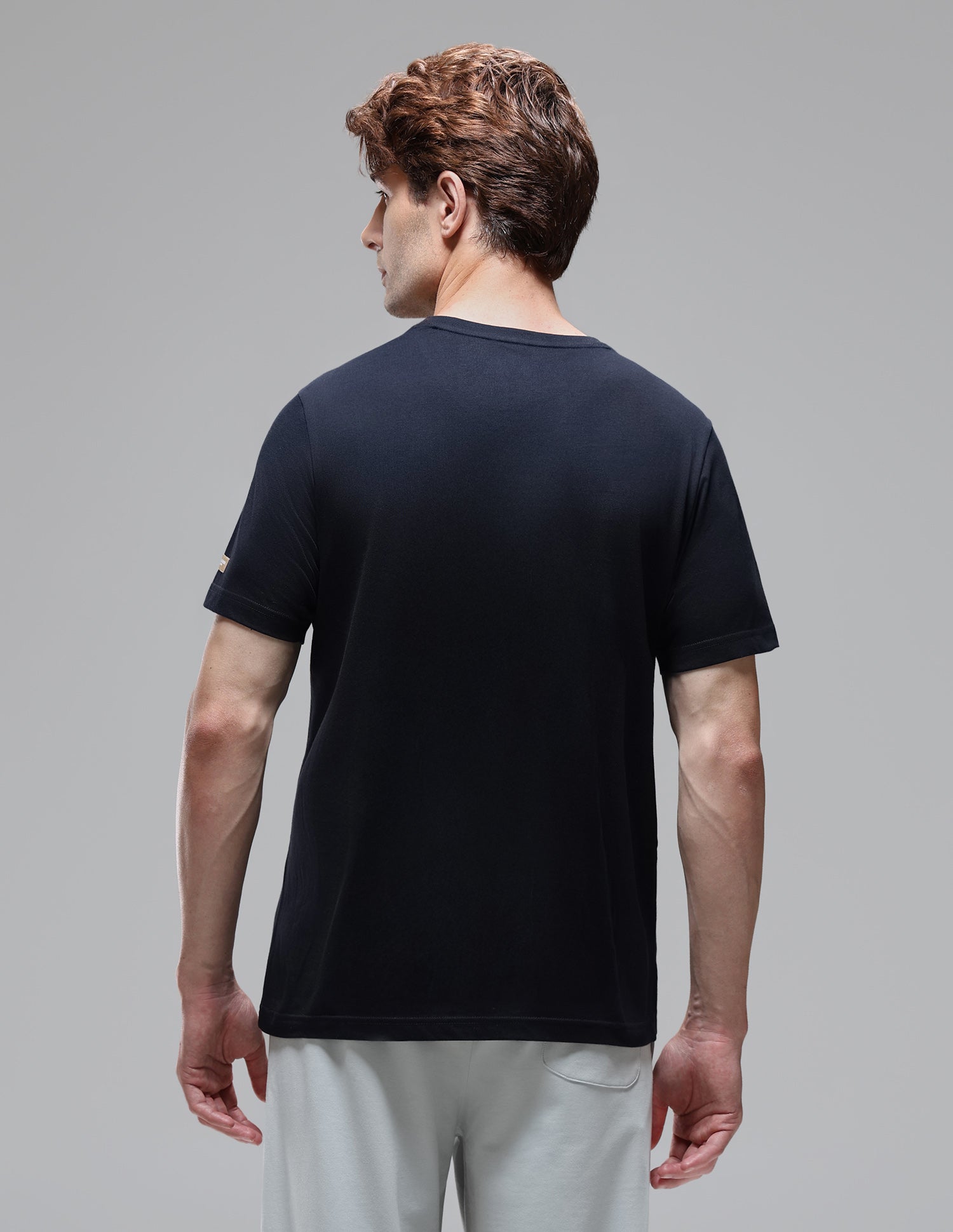 Breathable Comfort Fit OEE18 Lounge T-Shirt Navy - U.S. Polo Assn. India | Large
