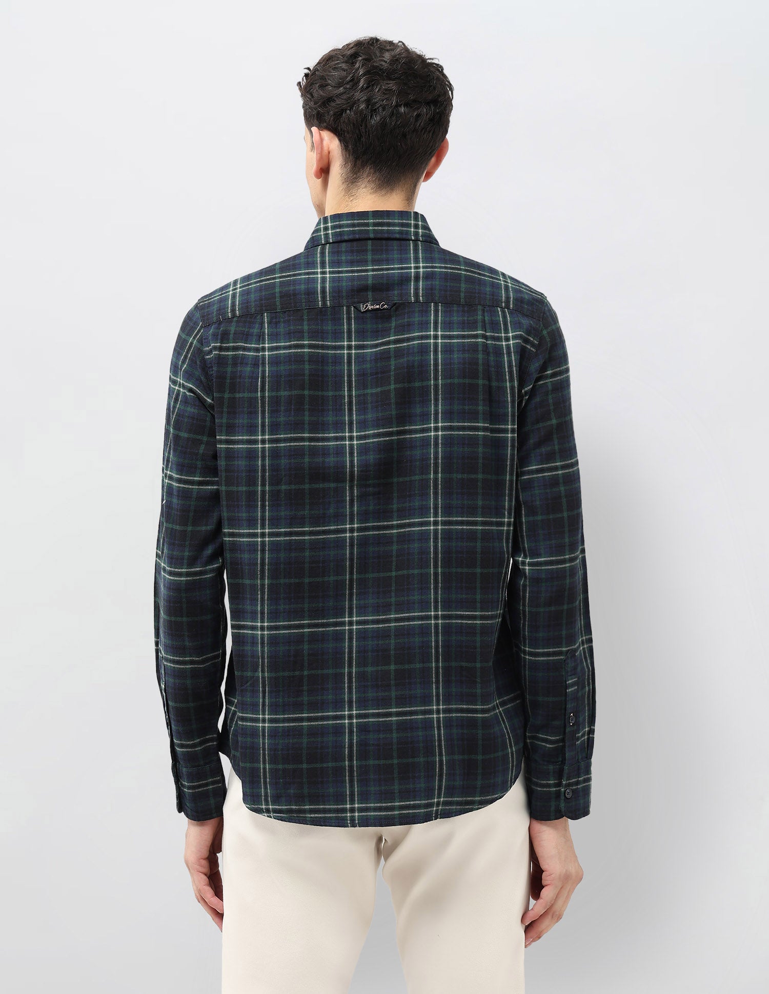 Twill Regular Fit Shirt Navy - U.S. POLO ASSN. | Large