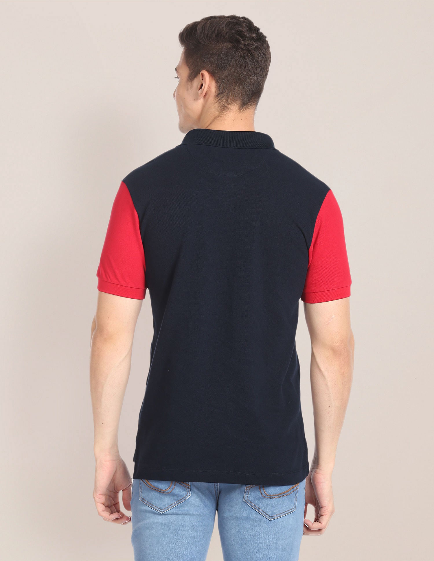 Brand Embroidered Cotton Polo Shirt Navy - U.S. POLO ASSN. | Large