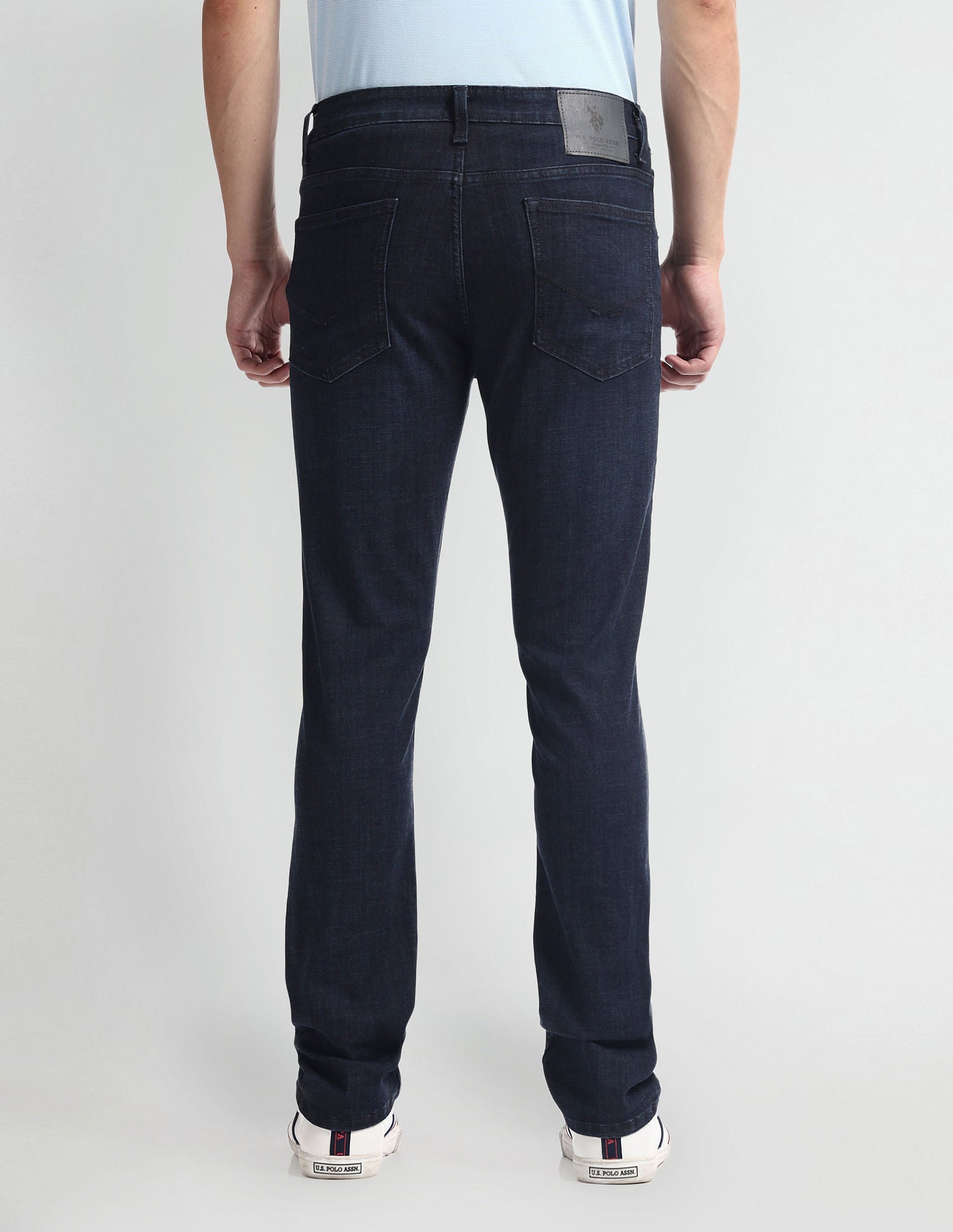 Regallo Skinny Fit Blue Jeans Blue - U.S. Polo Assn. India | Large