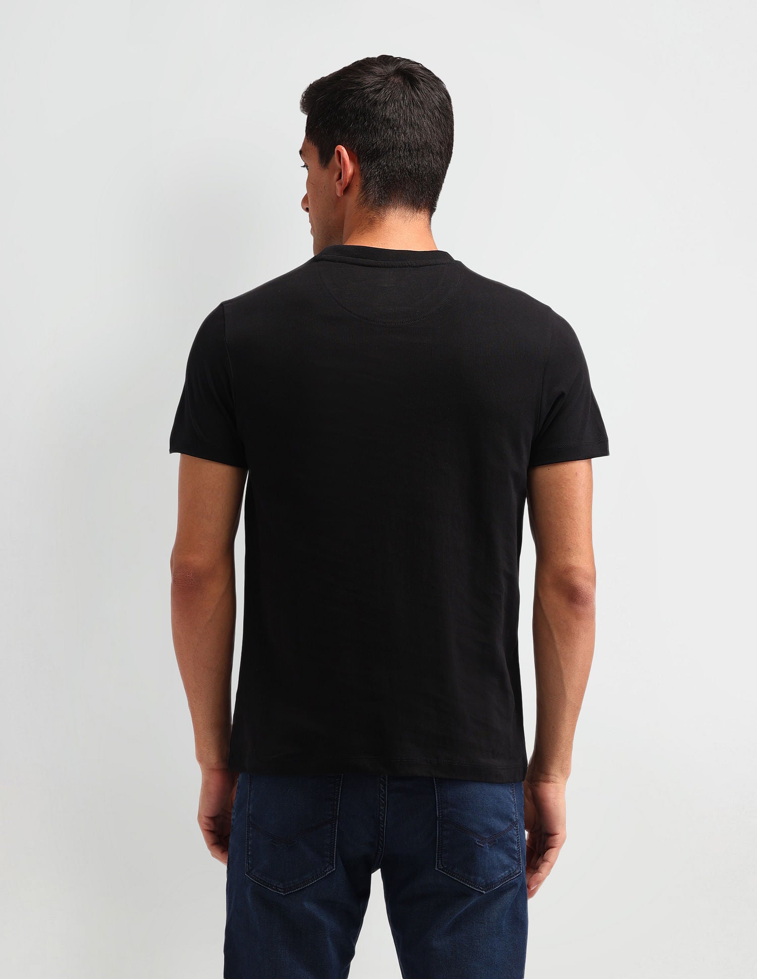 Collegiate Muscle Fit Brand T-Shirt Black - U.S. POLO ASSN. | Large