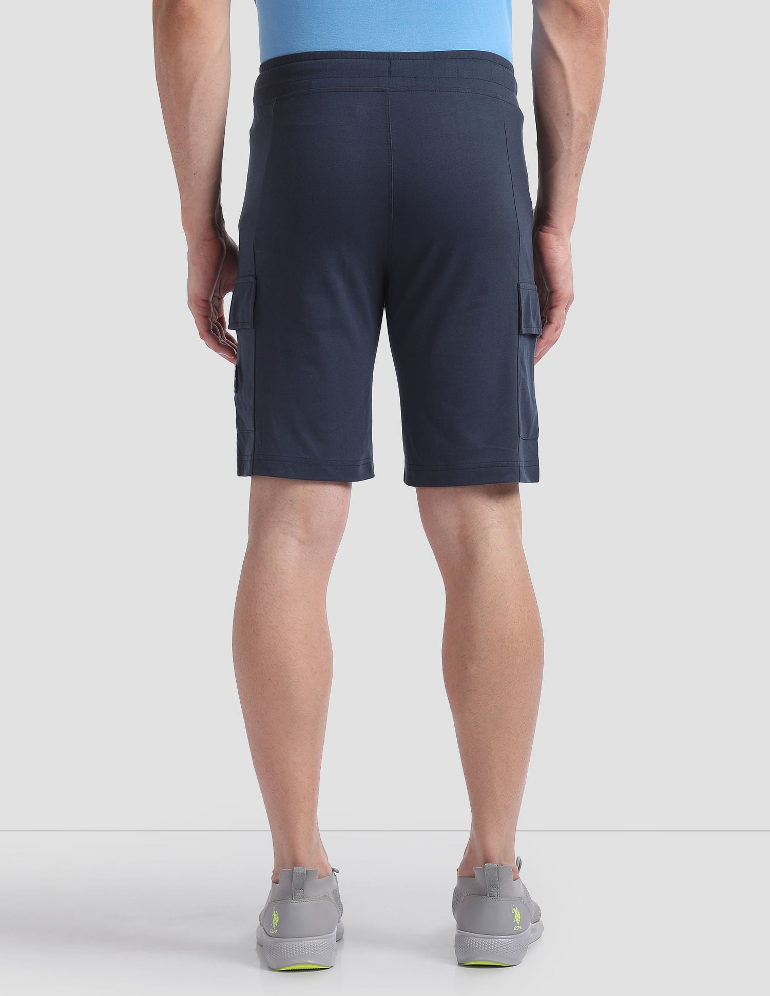 Cargo Pocket OES02 Lounge Shorts - Pack Of 1 Navy - U.S. POLO ASSN. | Large