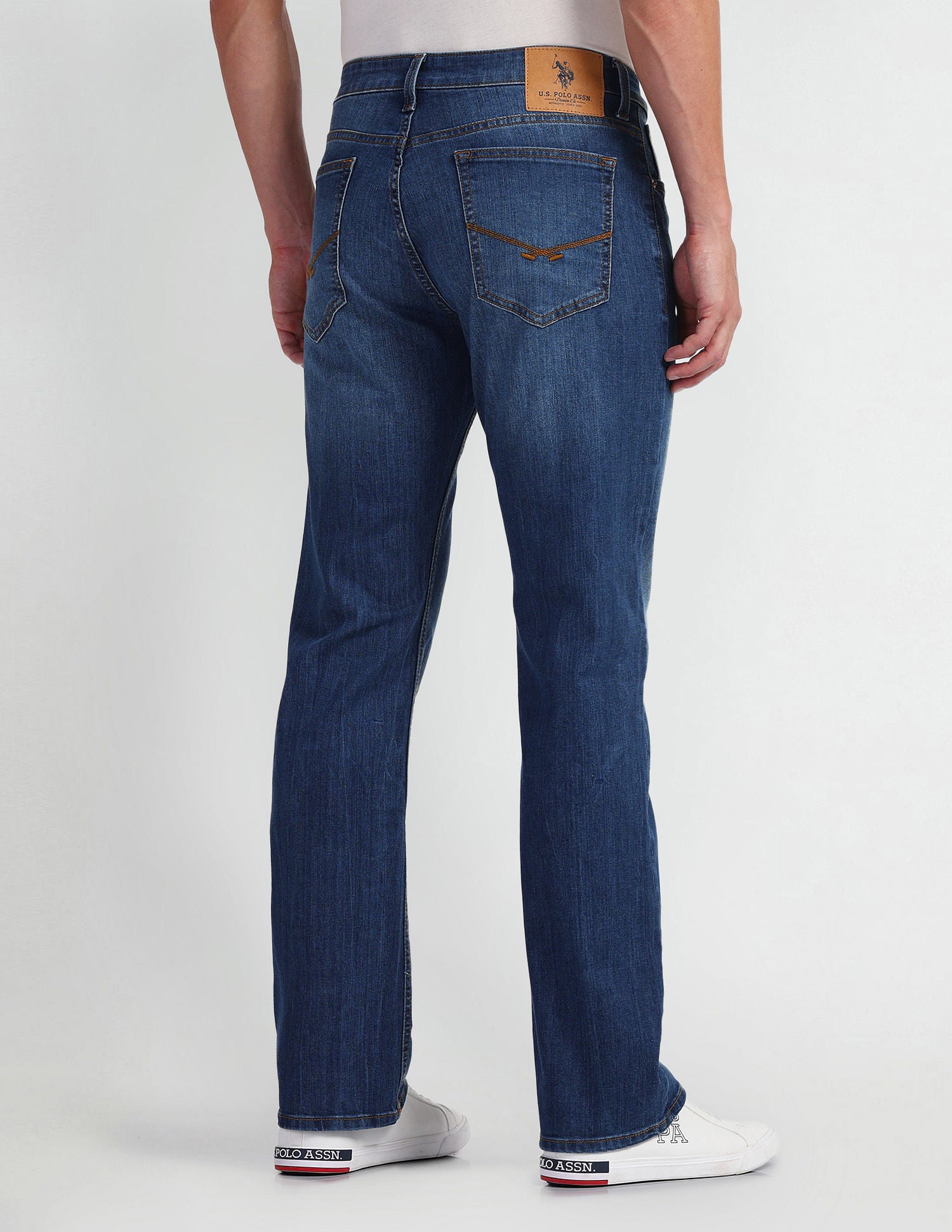 Connor Boot Cut Blue Jeans Blue - U.S. Polo Assn. India | Large