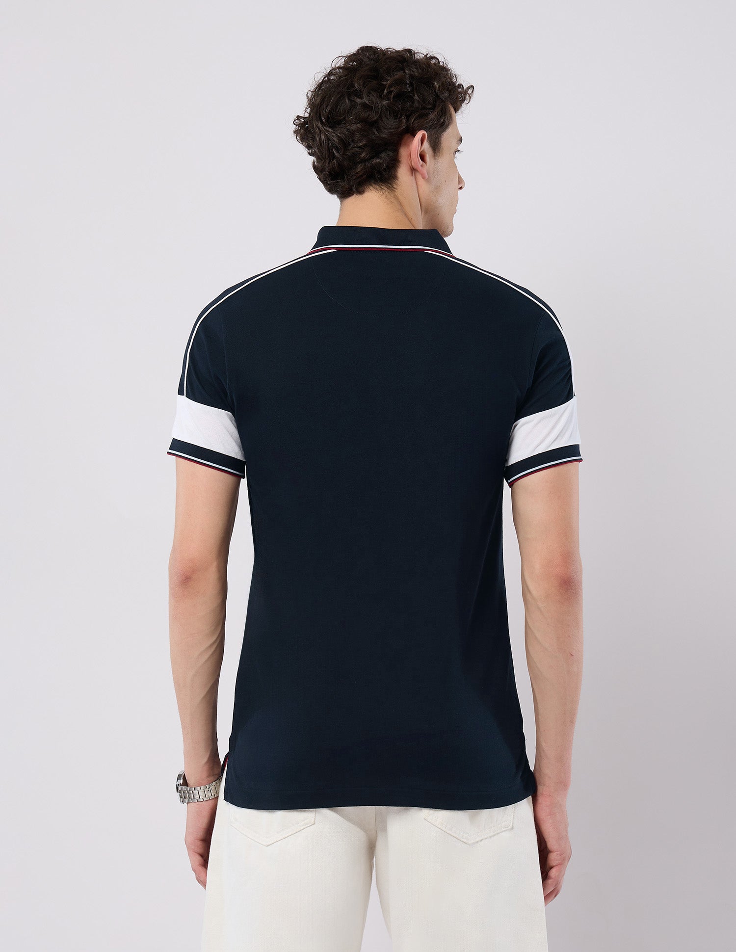 Brand Embroidered Slim Fit Polo Shirt Navy - U.S. POLO ASSN. | Large