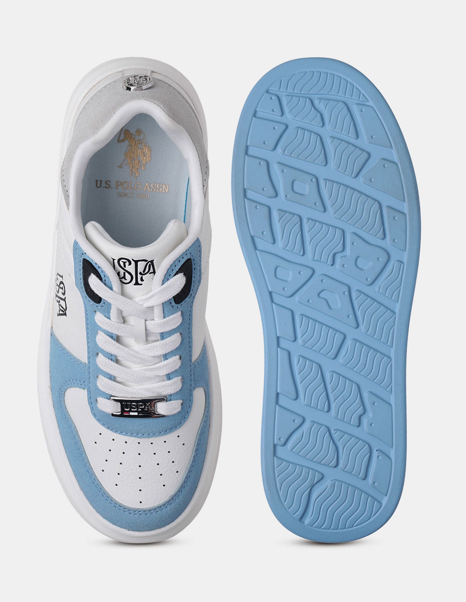 Women Ariella Low Top Sneakers Blue - U.S. POLO ASSN. | Large