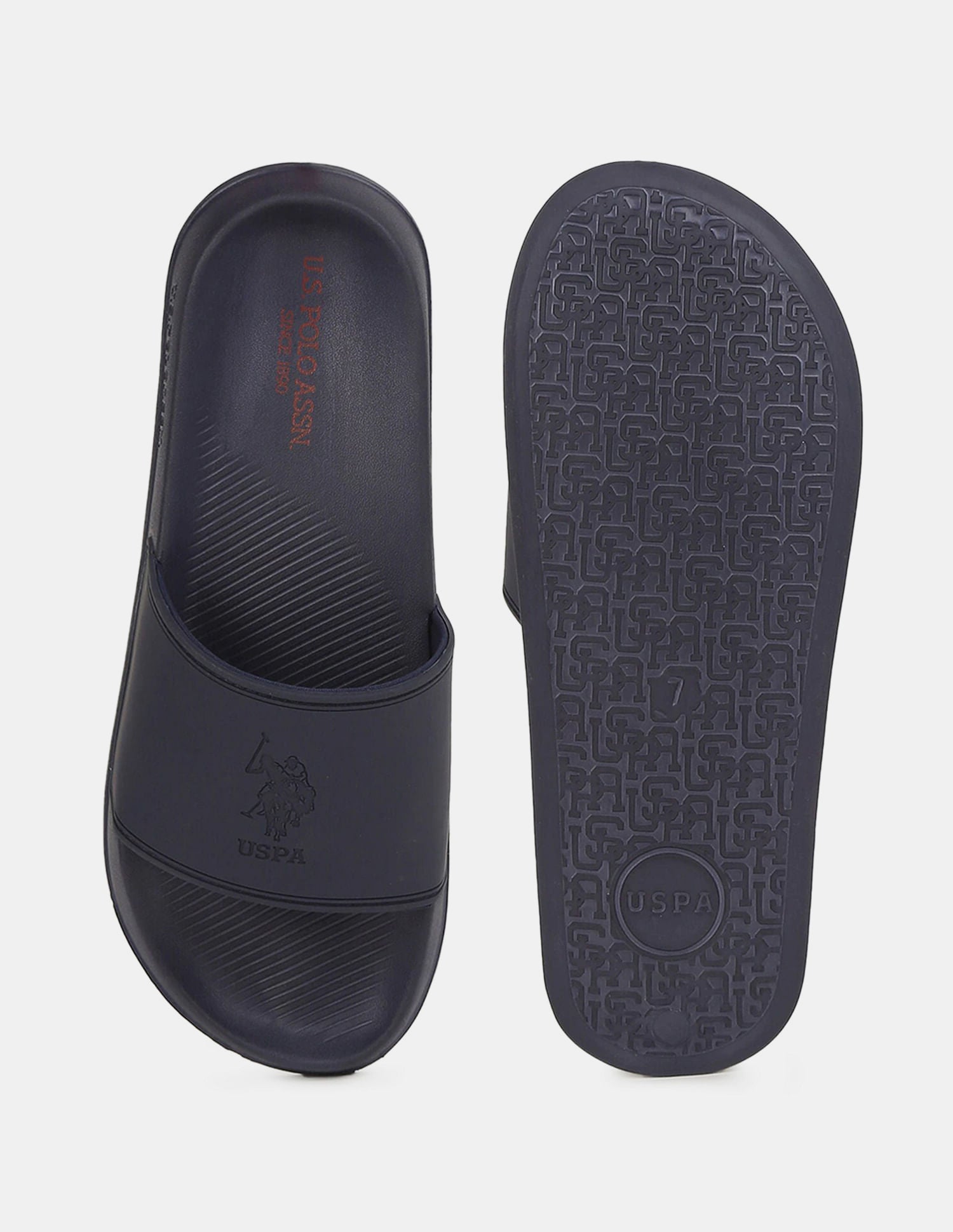 Men Roan Sliders Navy - U.S. Polo Assn. India | Large