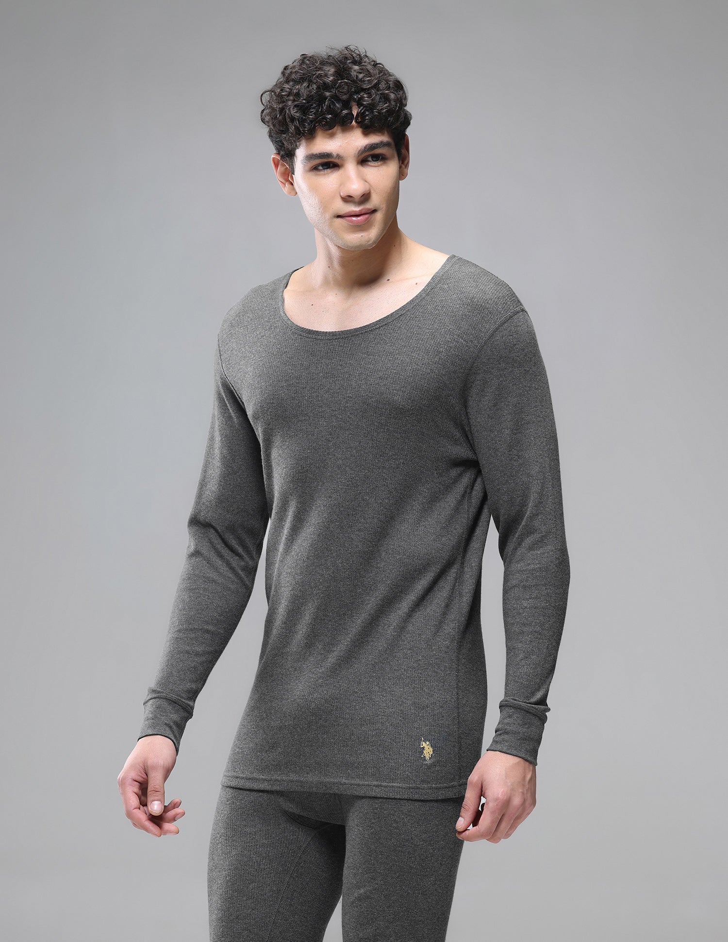 Men's Thermal set Antra Melarge - U.S. Polo Assn. India | Large