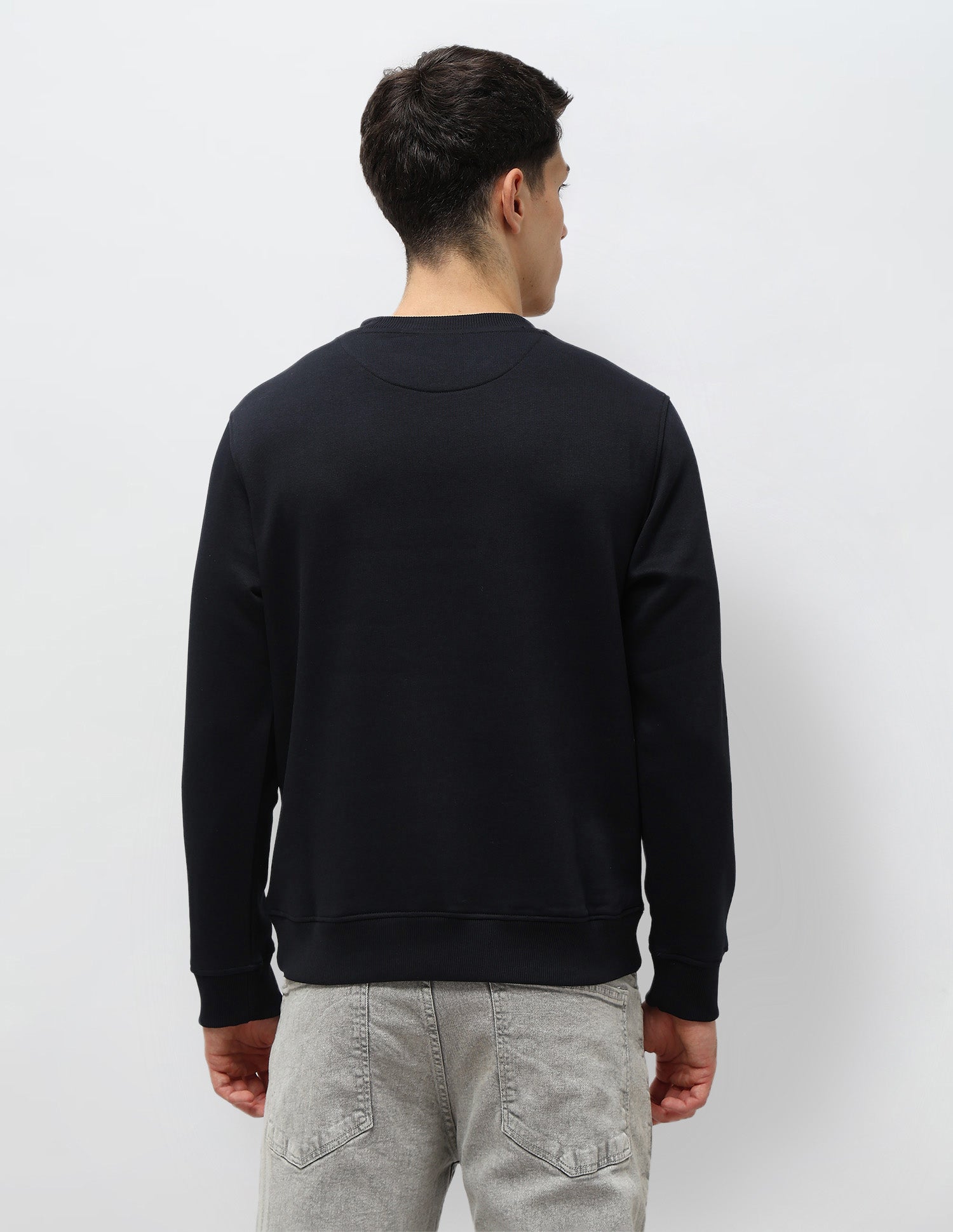 Graphic Brand Embroidered Sweatshirt Navy - U.S. POLO ASSN. | Large