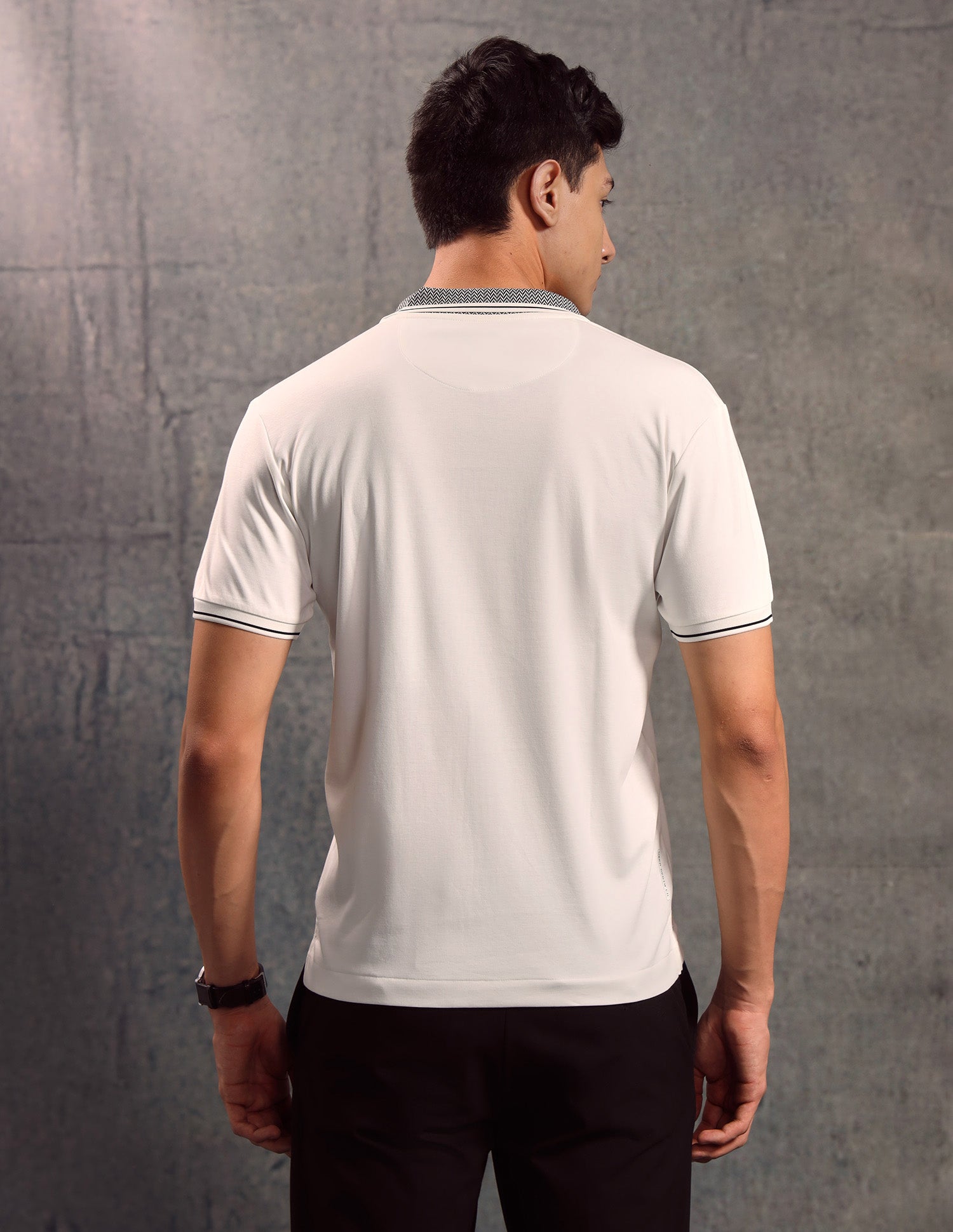 Solid Muscle Fit Polo shirt Ivory - U.S. POLO ASSN. | Large