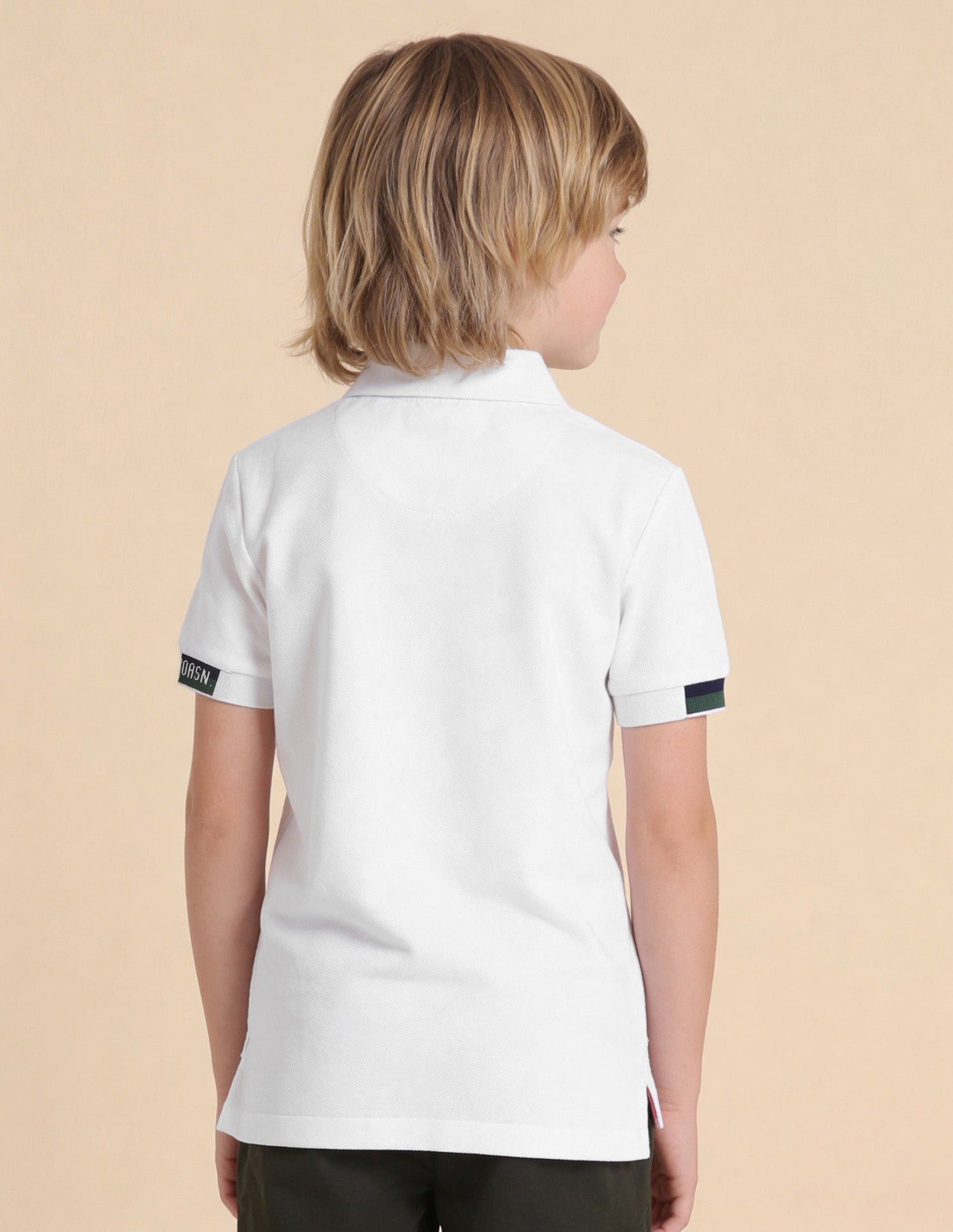 Solid Regular Fit Polo Shirt White - U.S. Polo Assn. India | Large