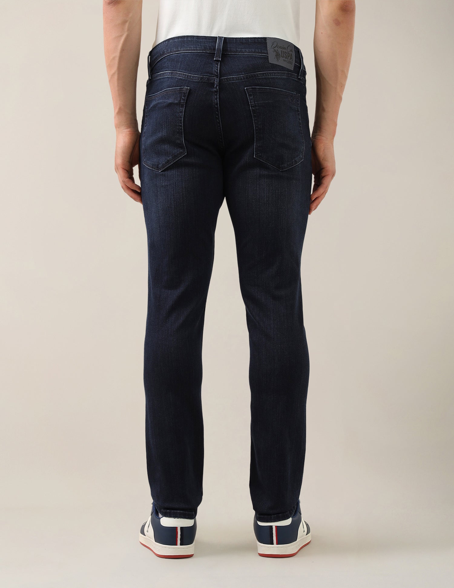 Brandon Slim-Tapered Fit Blue Jeans Blue - U.S. Polo Assn. India | Large