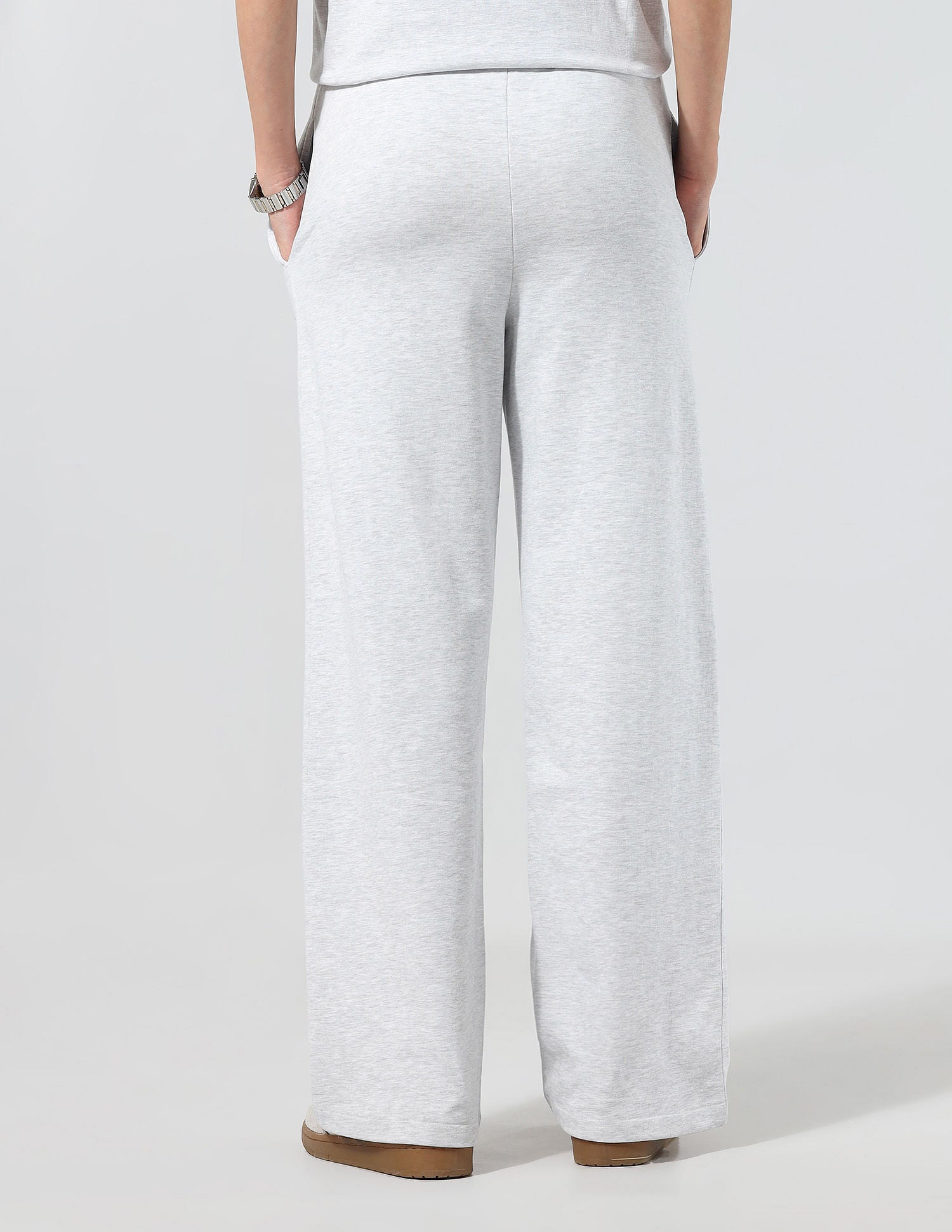 Straight Fit Lounge Trousers Light Grey - U.S. POLO ASSN. | Large