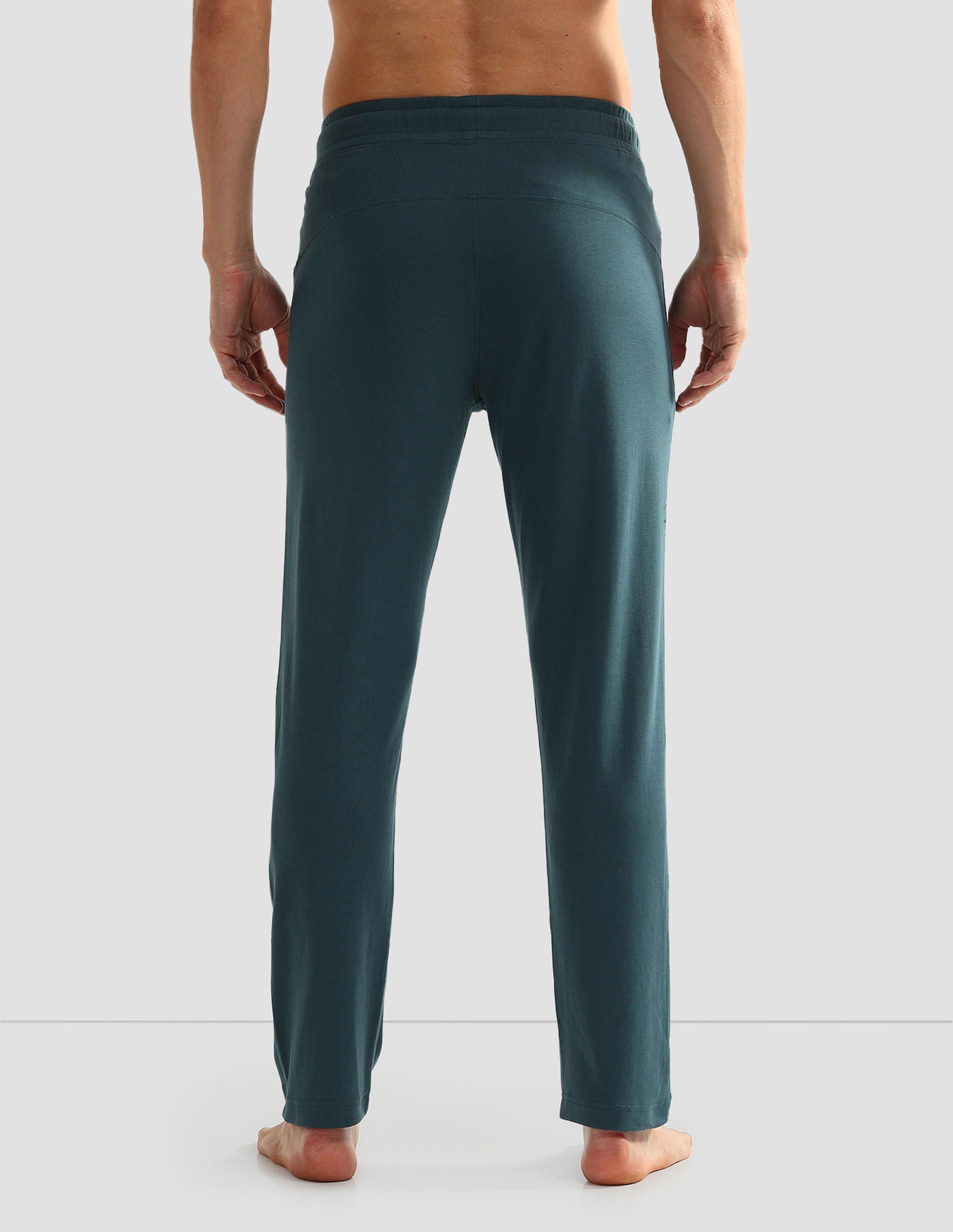 Mid Rise Solid OR002 Lounge Track Pants - Pack Of 1 Atlantic Deep - U.S. POLO ASSN. | Large